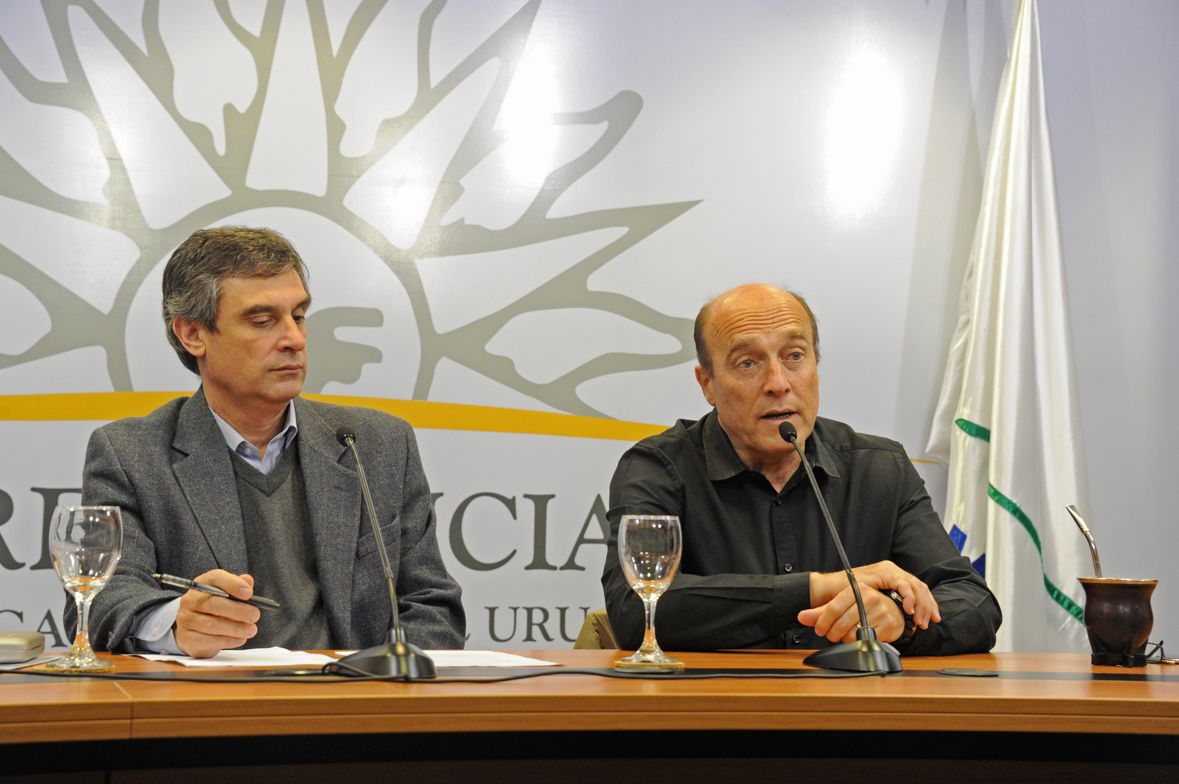Daniel Martínez, Intendente de Montevideo, haciendo uso de la palabra
