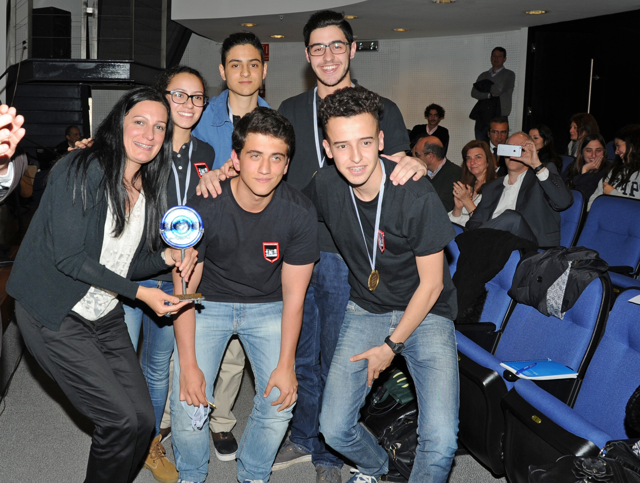 Jóvenes premiados