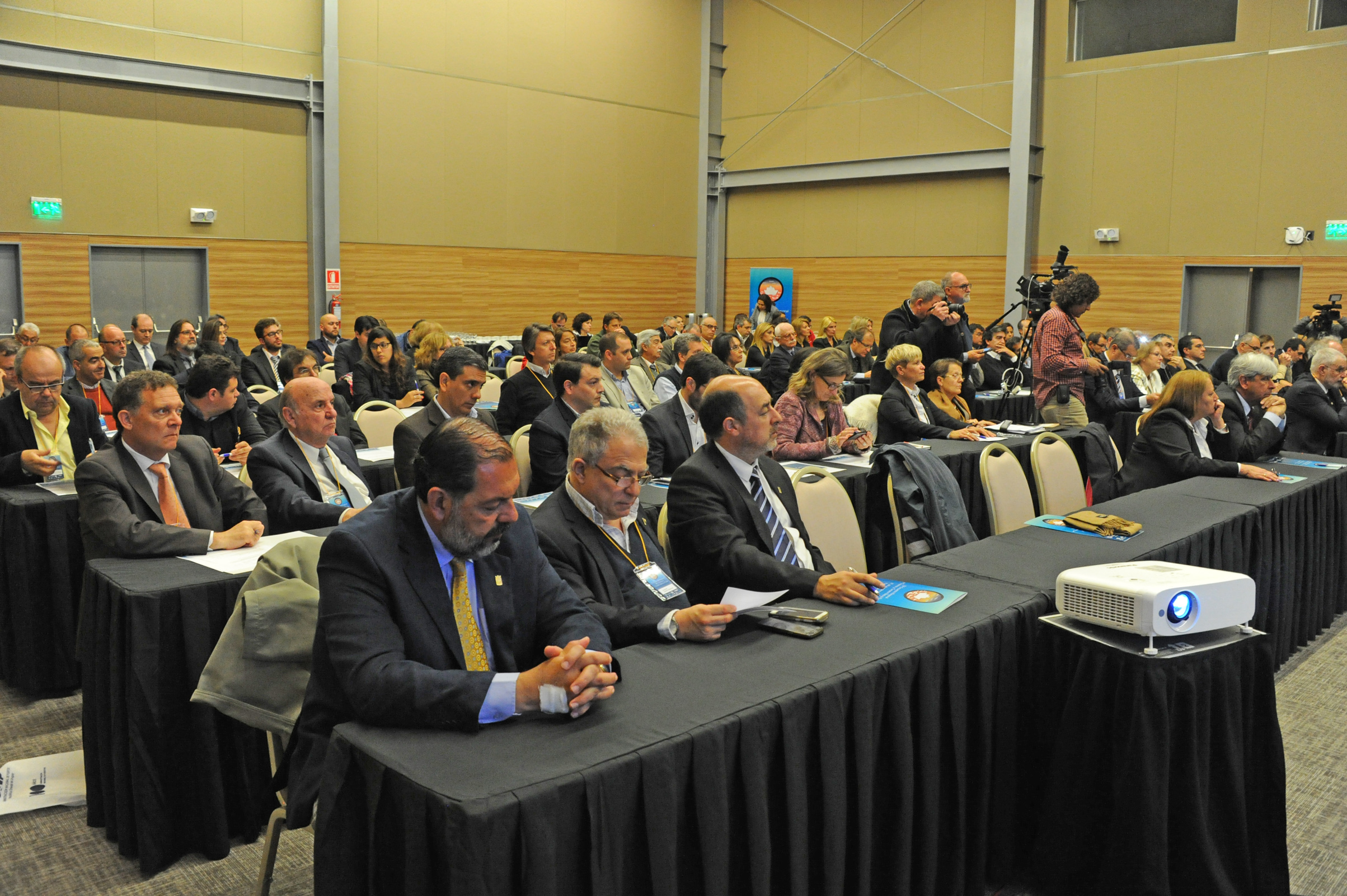 Asistentes a la conferencia