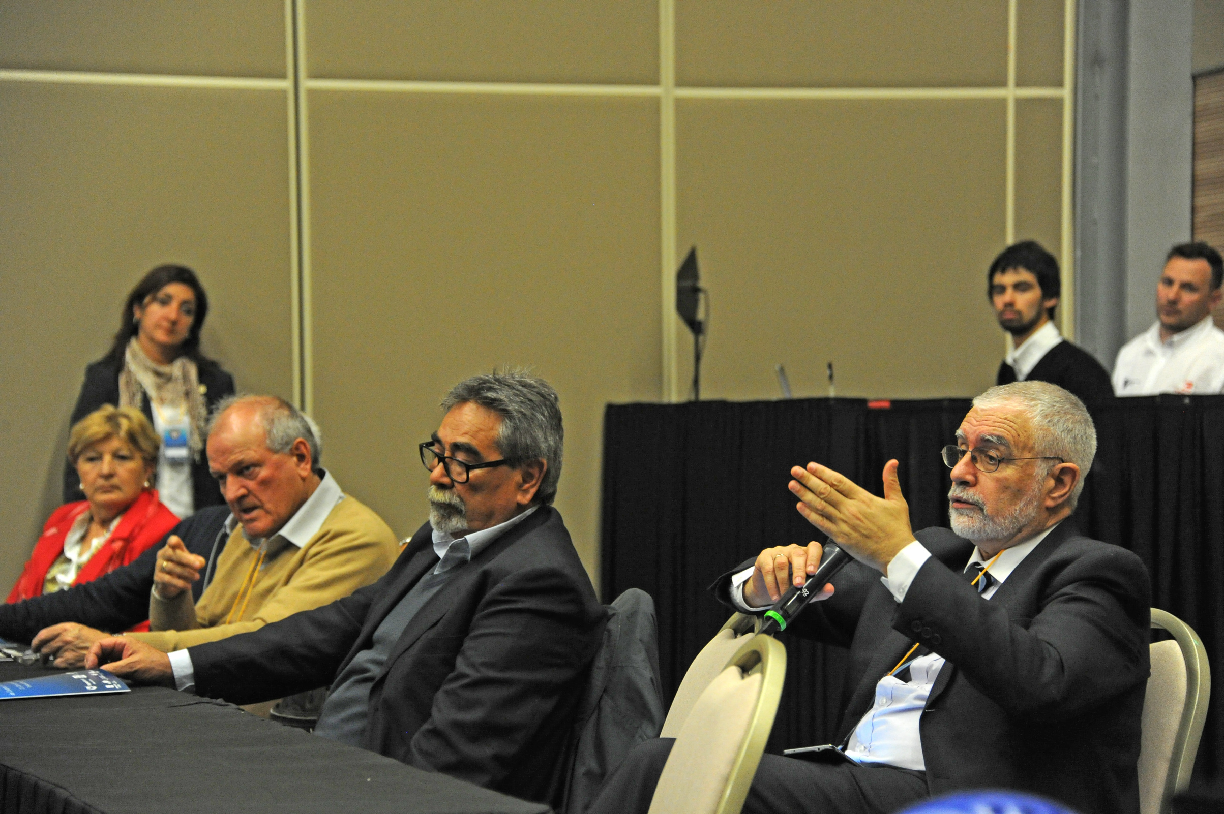 Subsecretario del Ministerio de Turismo, Benjamín Liberoff, durante su intervención
