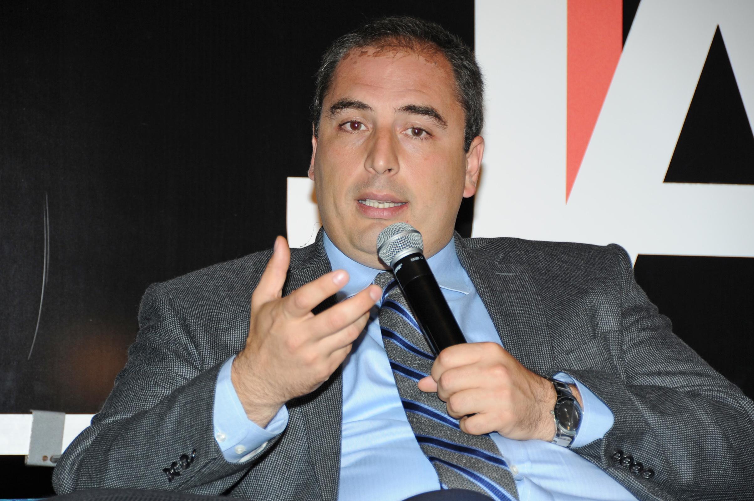 Subsecretario de Economía, Pablo Ferreri, durante su exposición