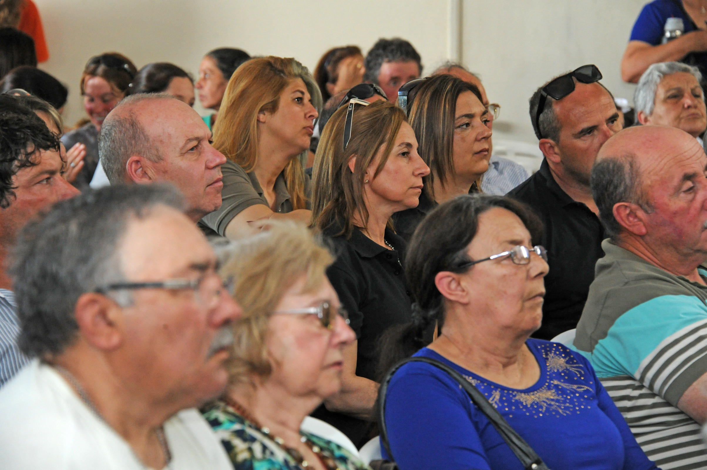 Asistentes al Consejo de Ministros abierto