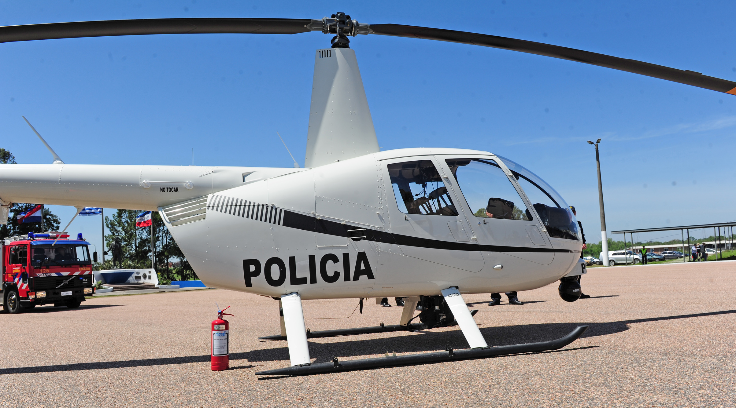 Nuevo helicóptero que integrará la Unidad Aérea Policial