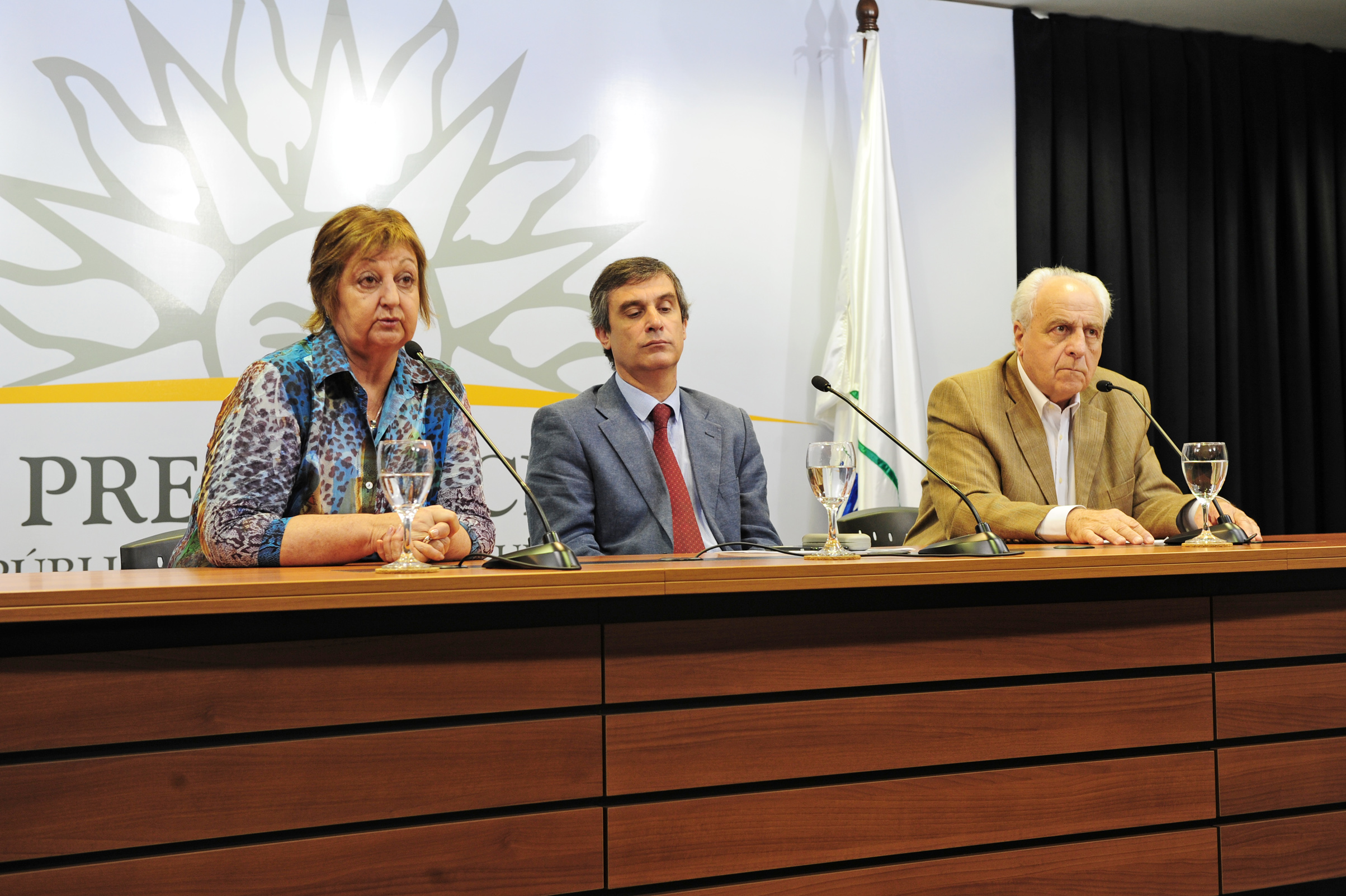 Ministra de Turismo, Lililam Kechichian, dirigiéndose a los presentes