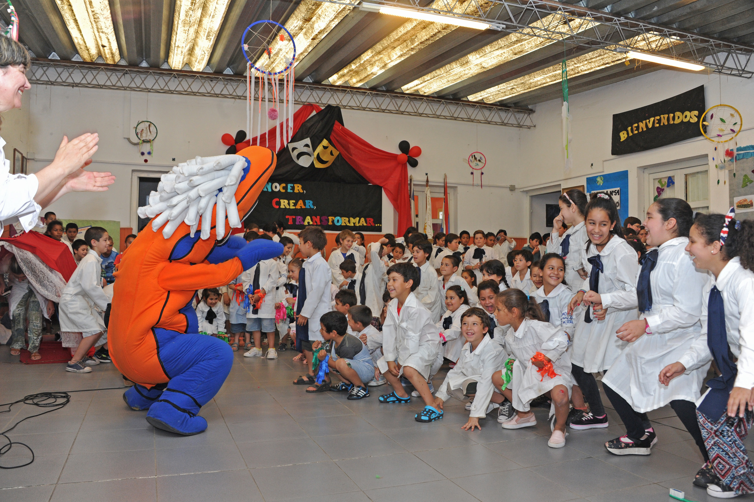 Actividad recreativa y didáctica del Programa Salud Bucal