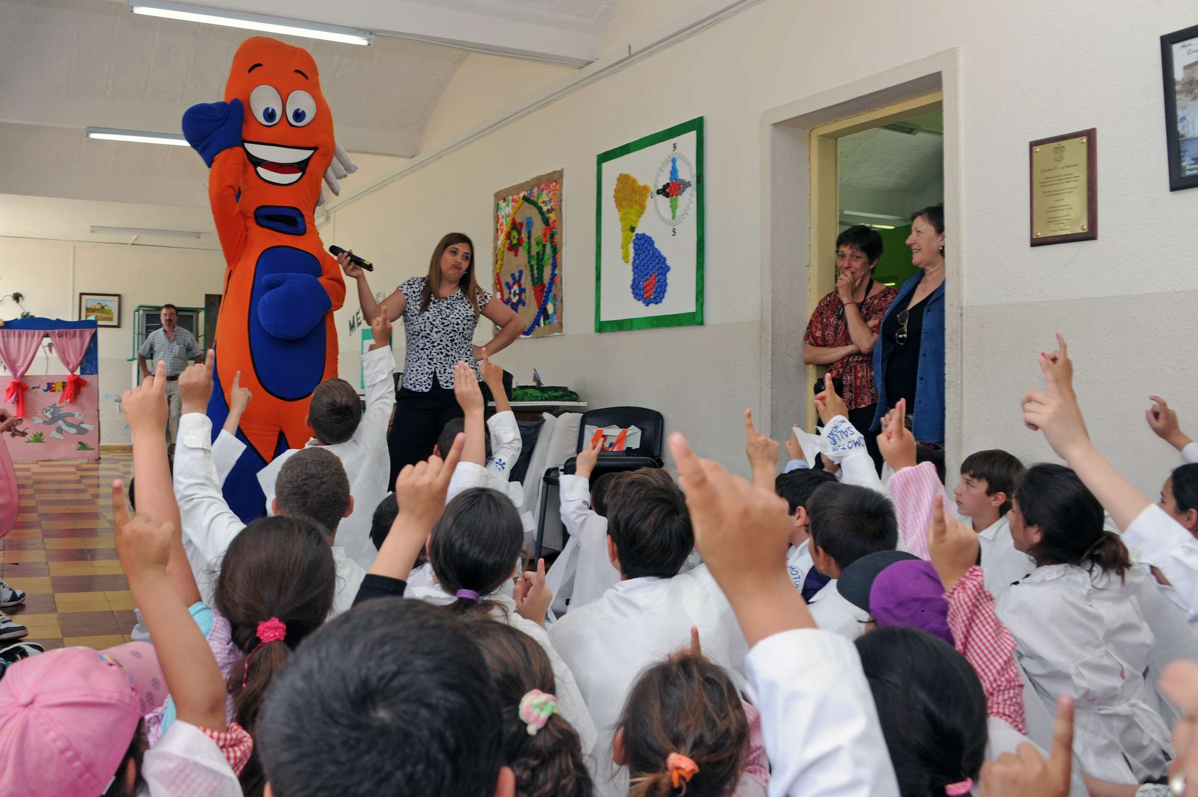Actividad recreativa y didáctica del Programa Salud Bucal