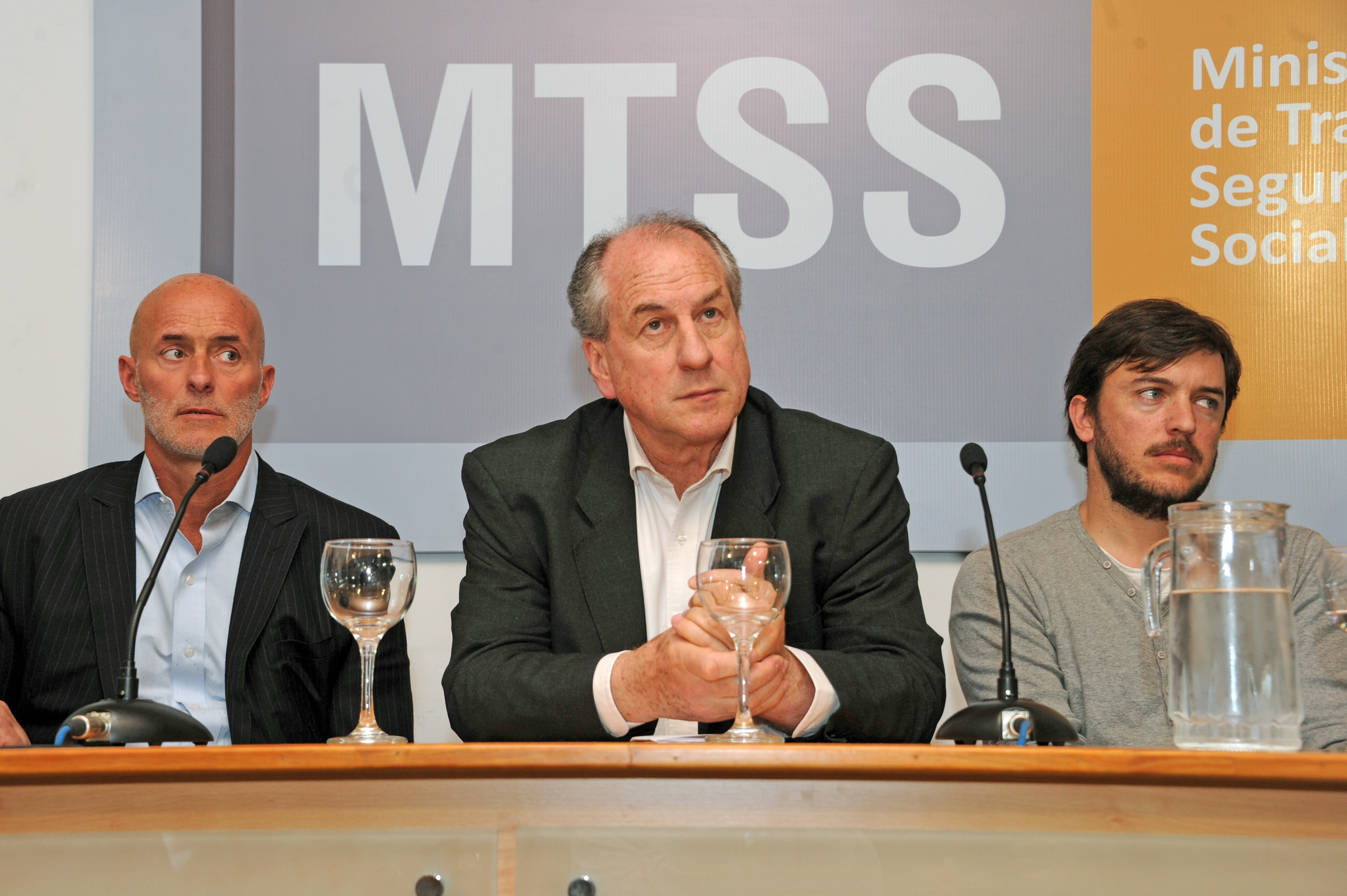 Ministro Murro durante la actividad