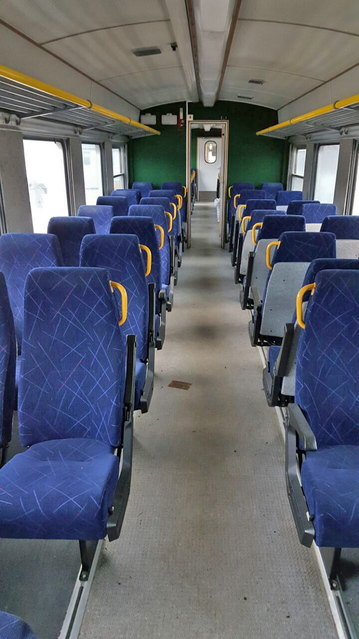 Interior de los coches motor a adquirir por AFE