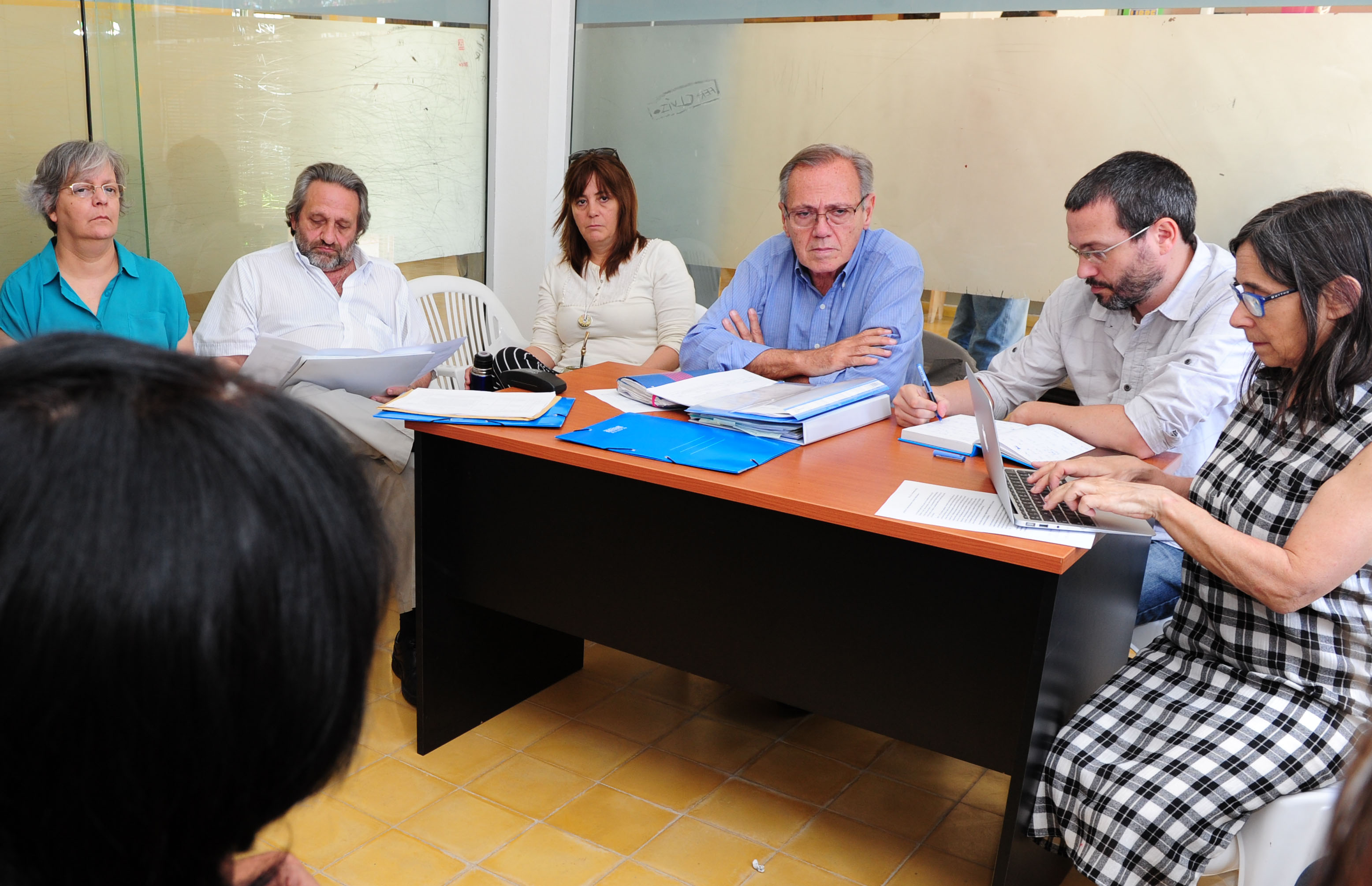 Autoridades del MVOTMA reunidos con actores privados y públicos locales