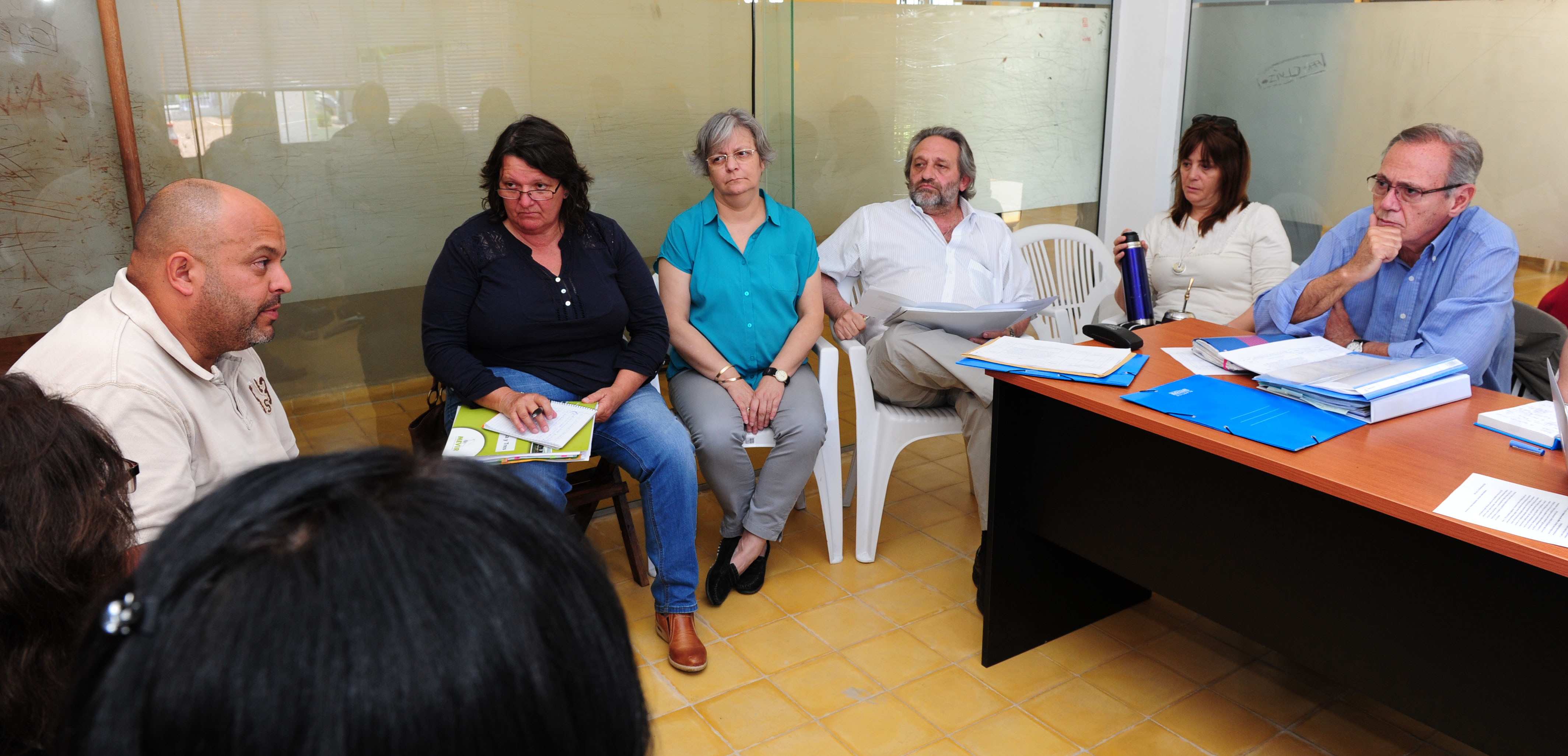 Autoridades del MVOTMA reunidos con actores privados y públicos locales