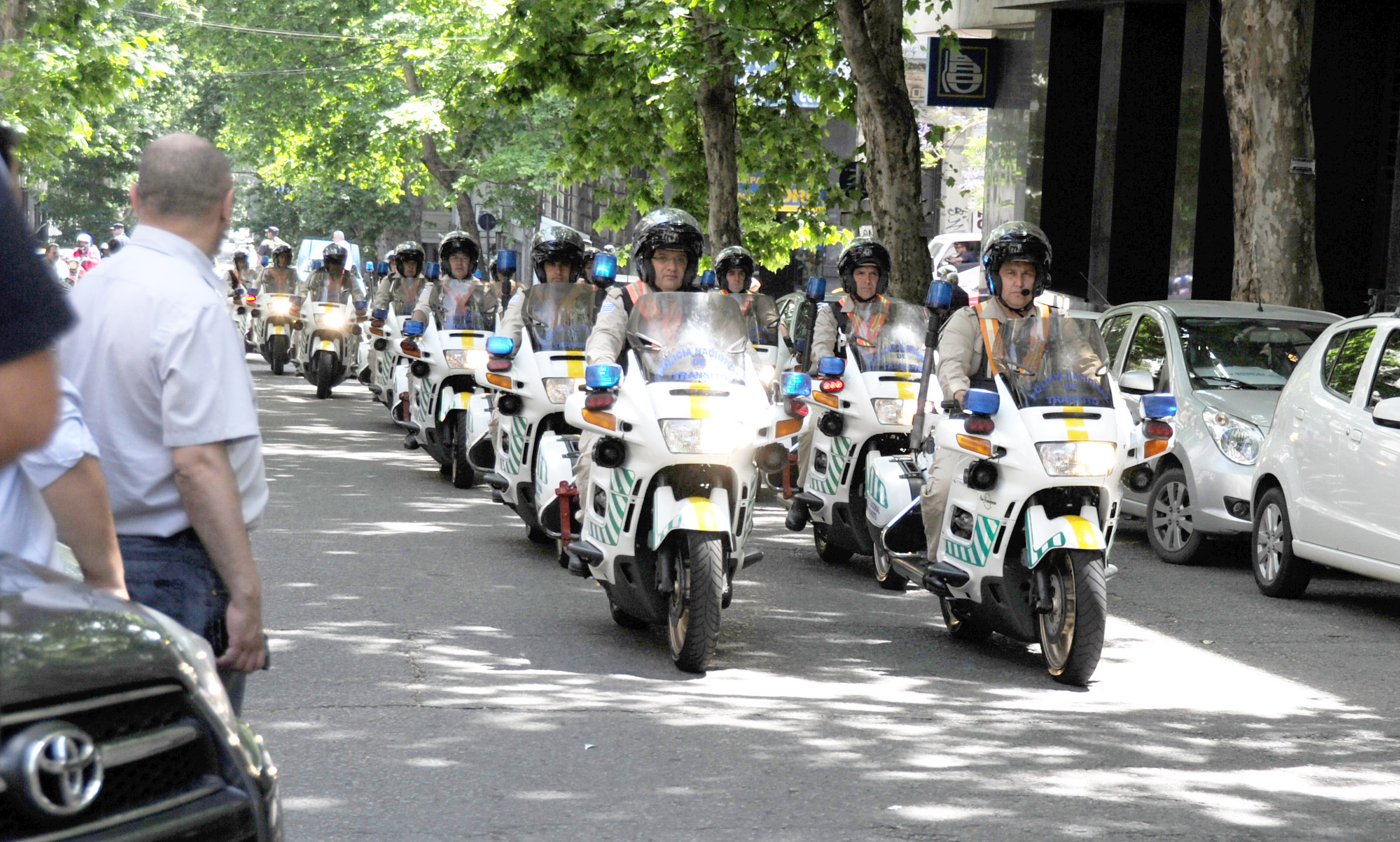 Motocicletas donadas por España