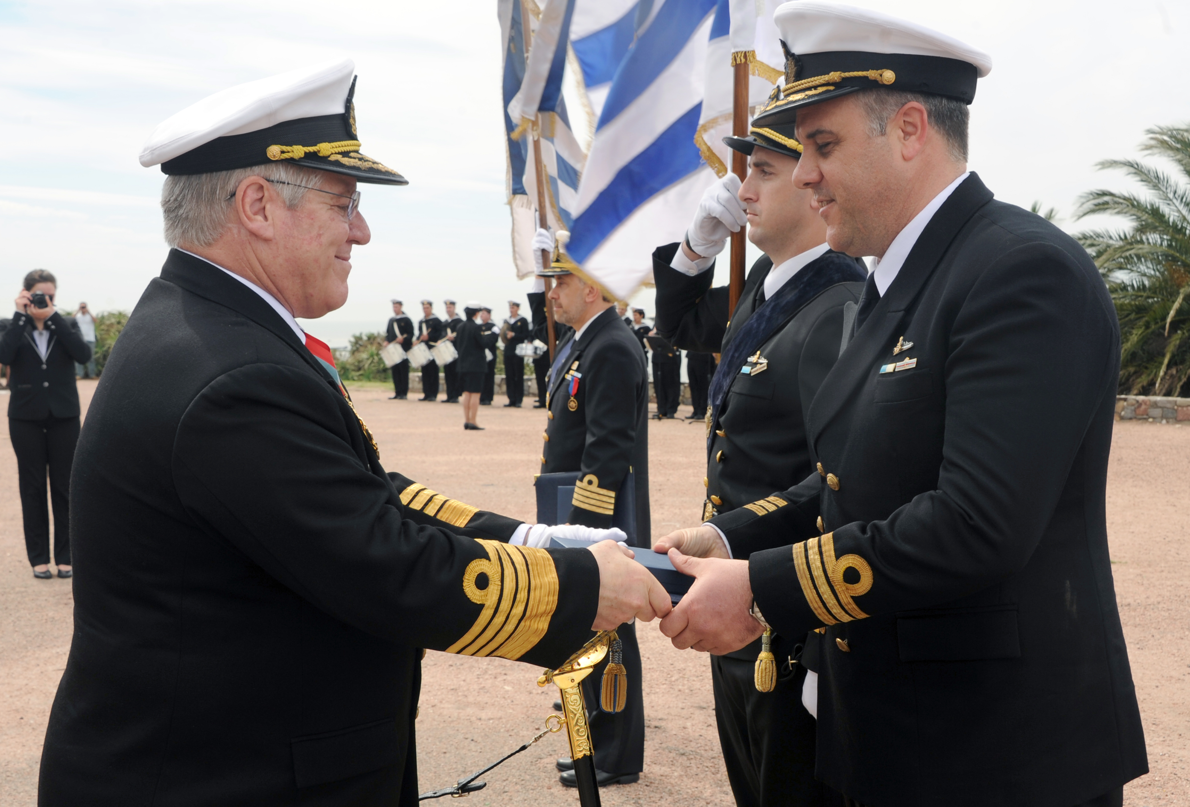 Entrega de medallas