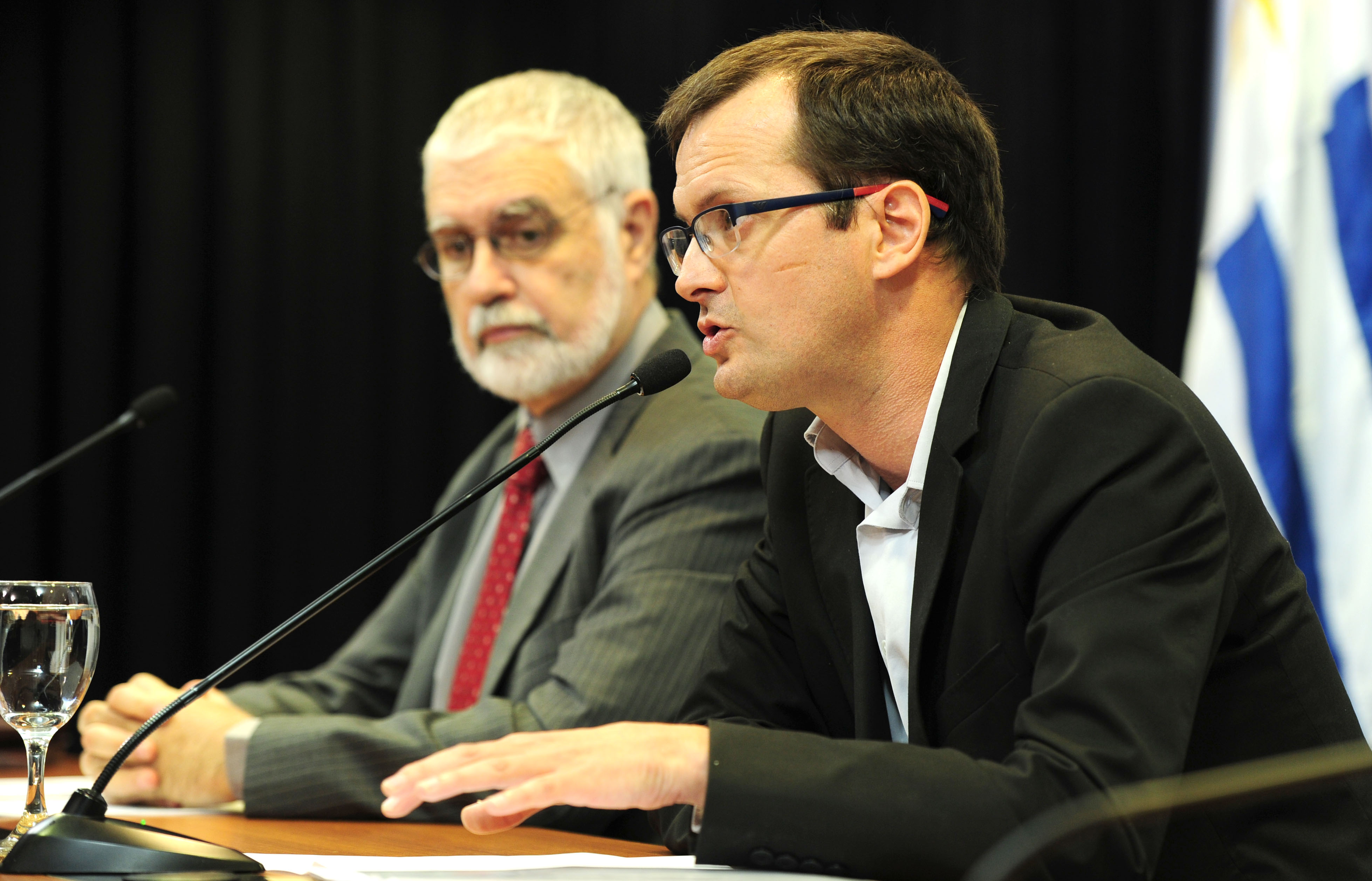 Guillermo Moncecchi y Benjamín Liberoff