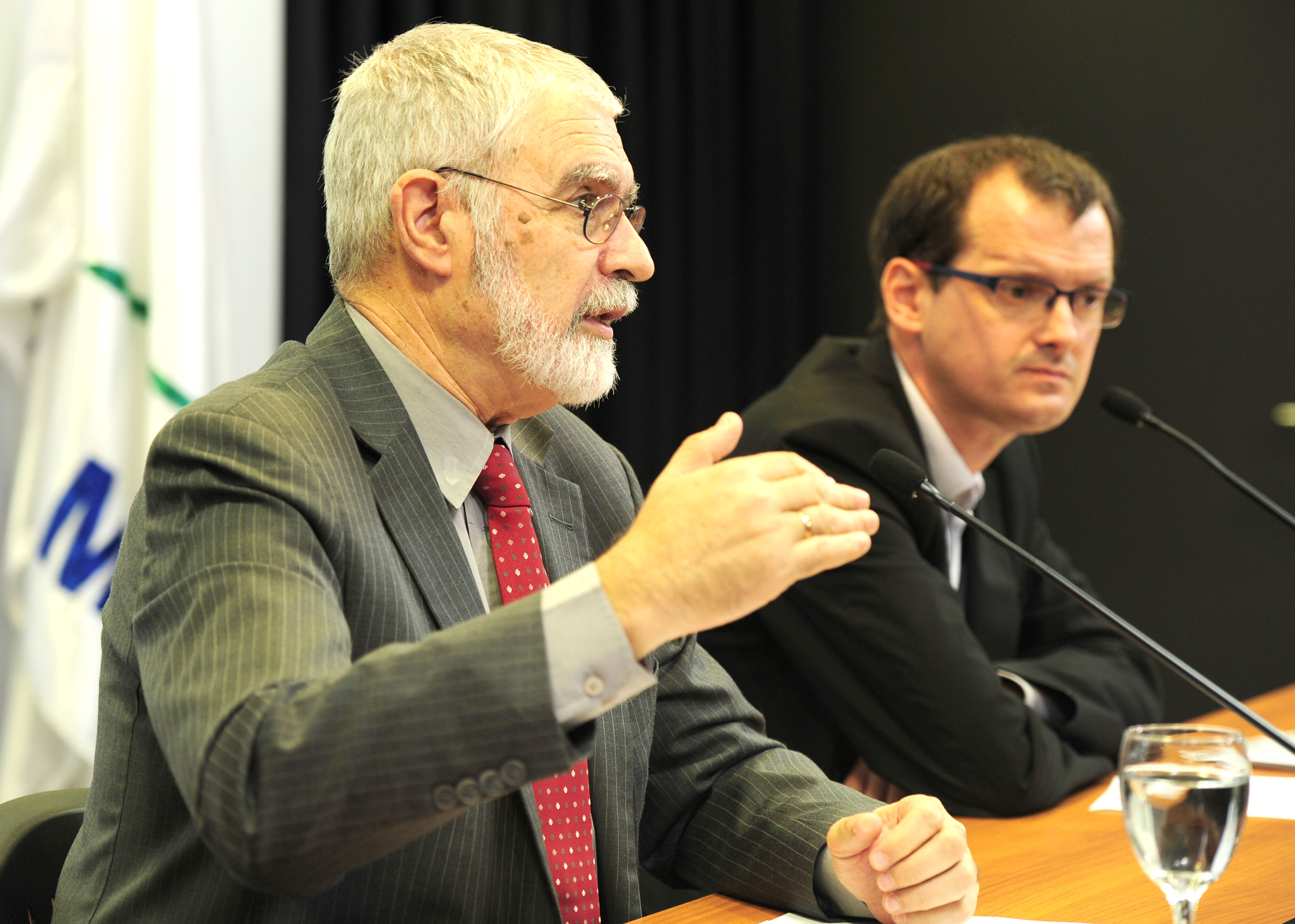 Guillermo Moncecchi y Benjamín Liberoff