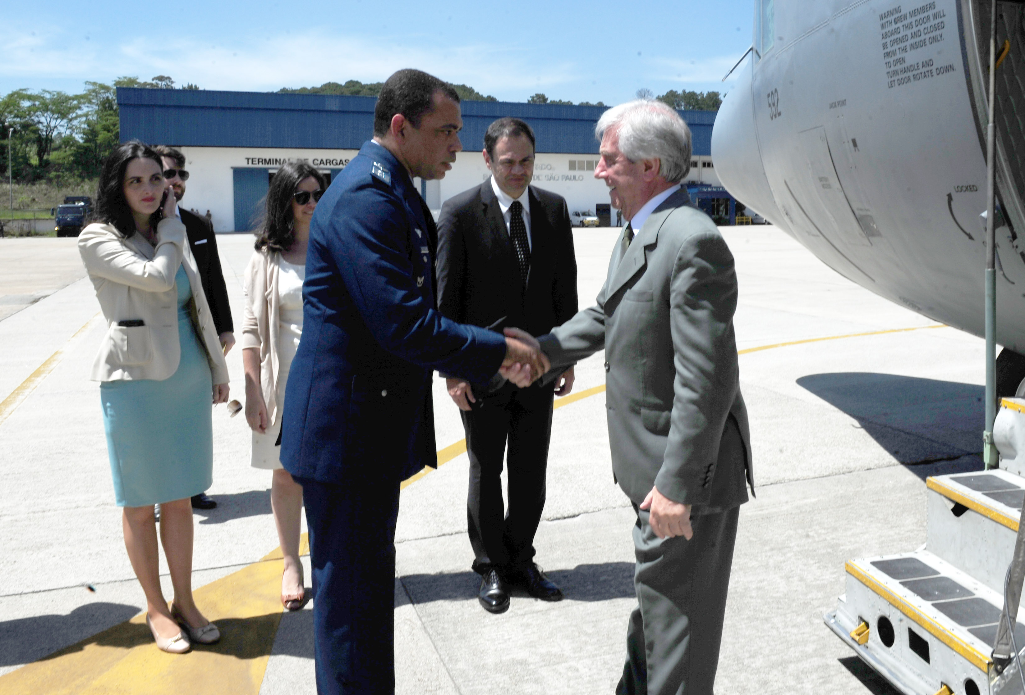 Vazquez es recibido en San Pablo