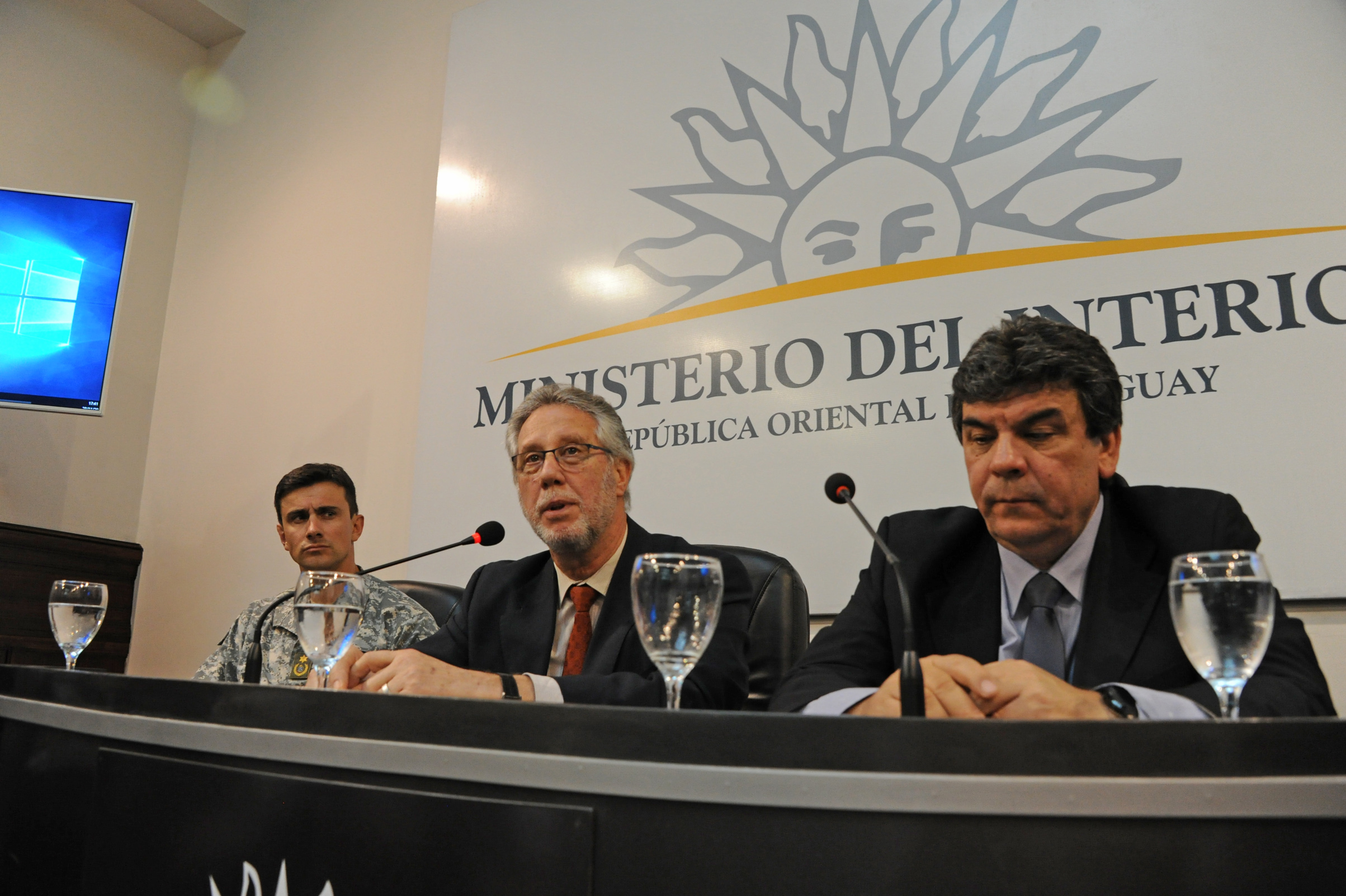 Subsecretario Jorge Vázquez, haciendo uso de la palabra