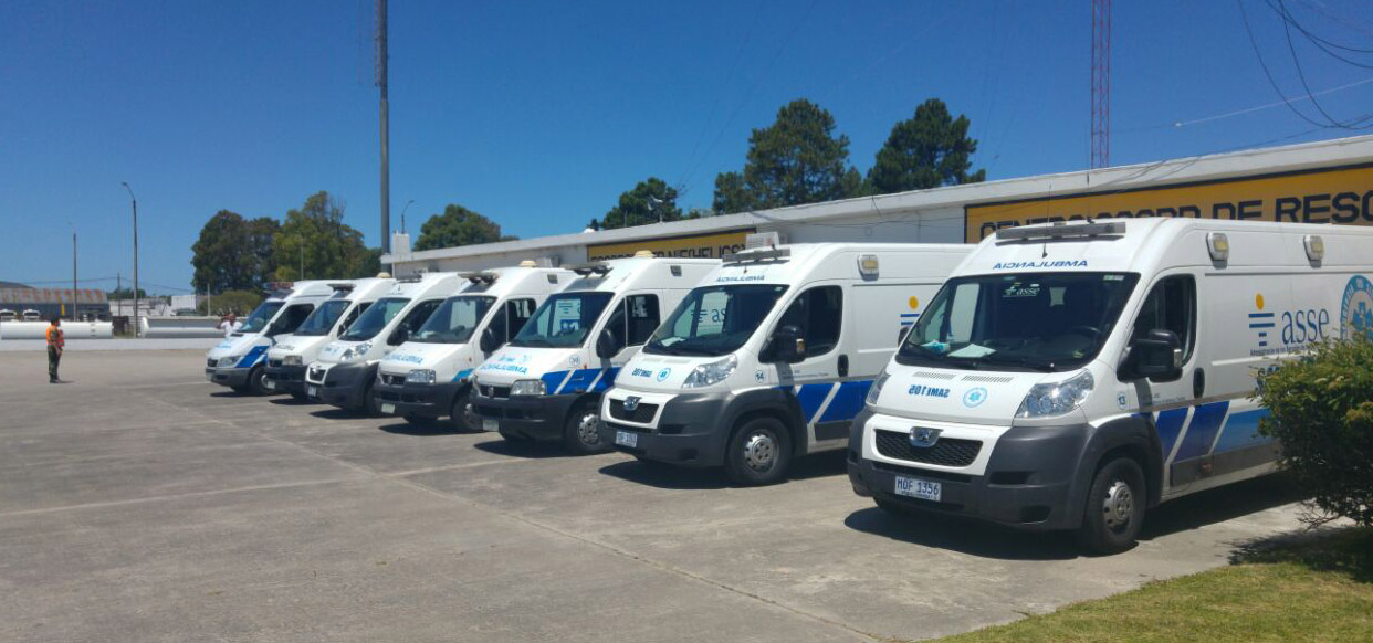 Traslado de personas con discapacidad de Salto a Montevideo