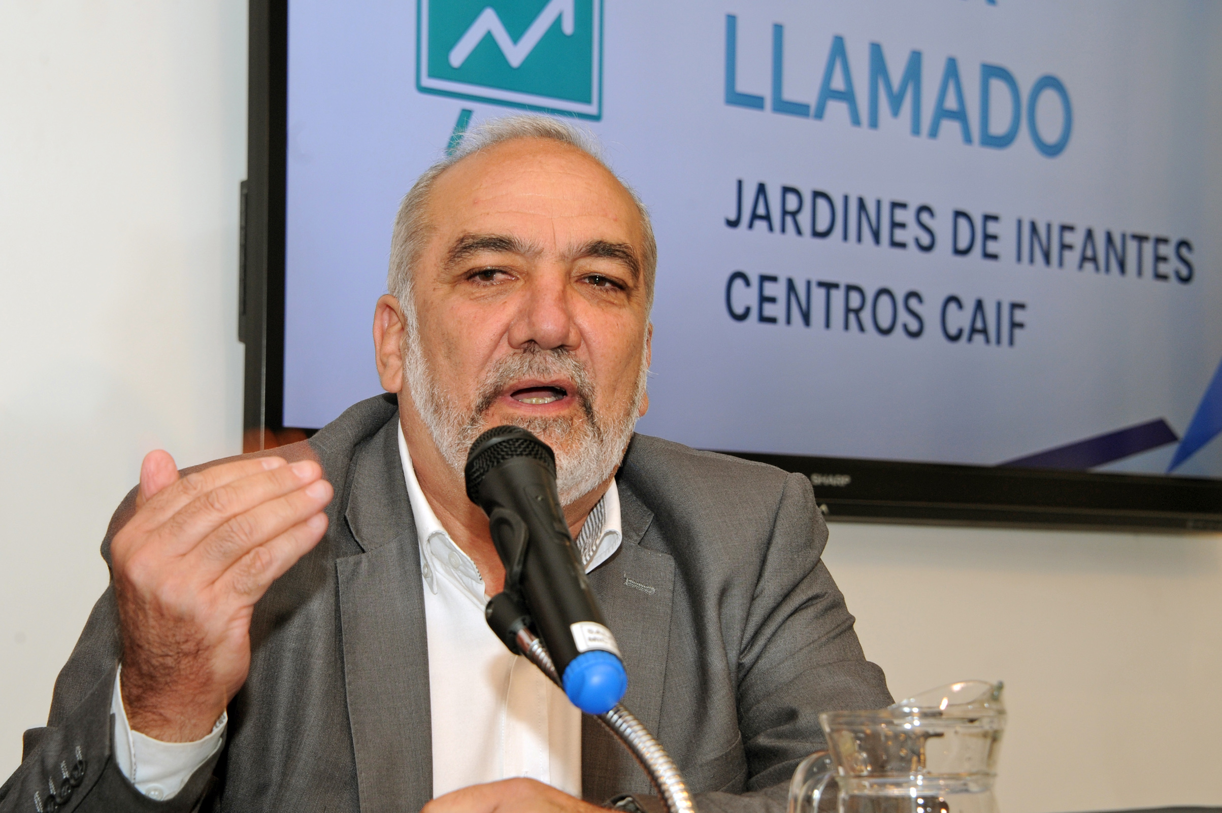Wilson Netto, presidente del Consejo Directivo Central de la Administración Nacional de Educación Pública