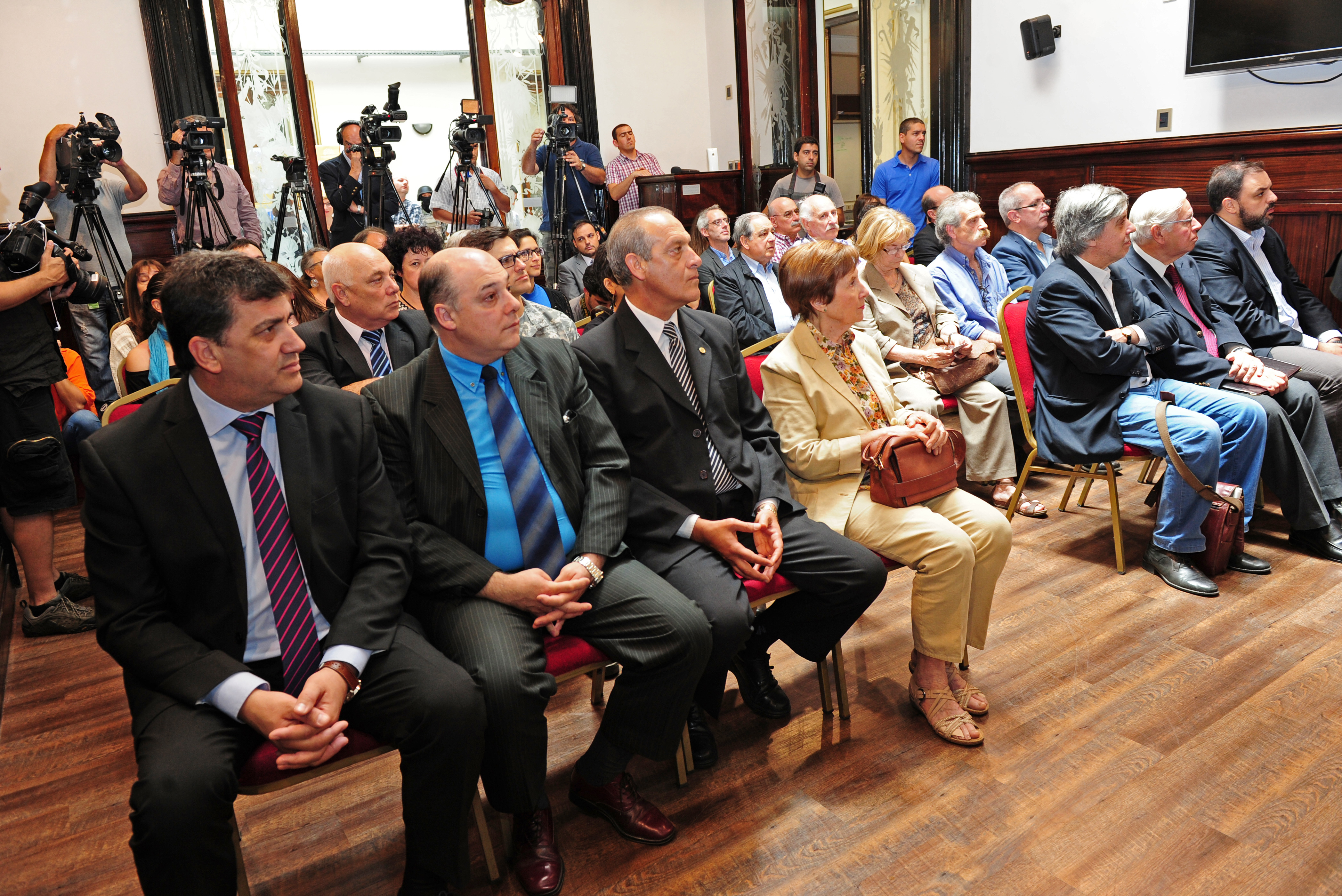 Asistentes a la ceremonia