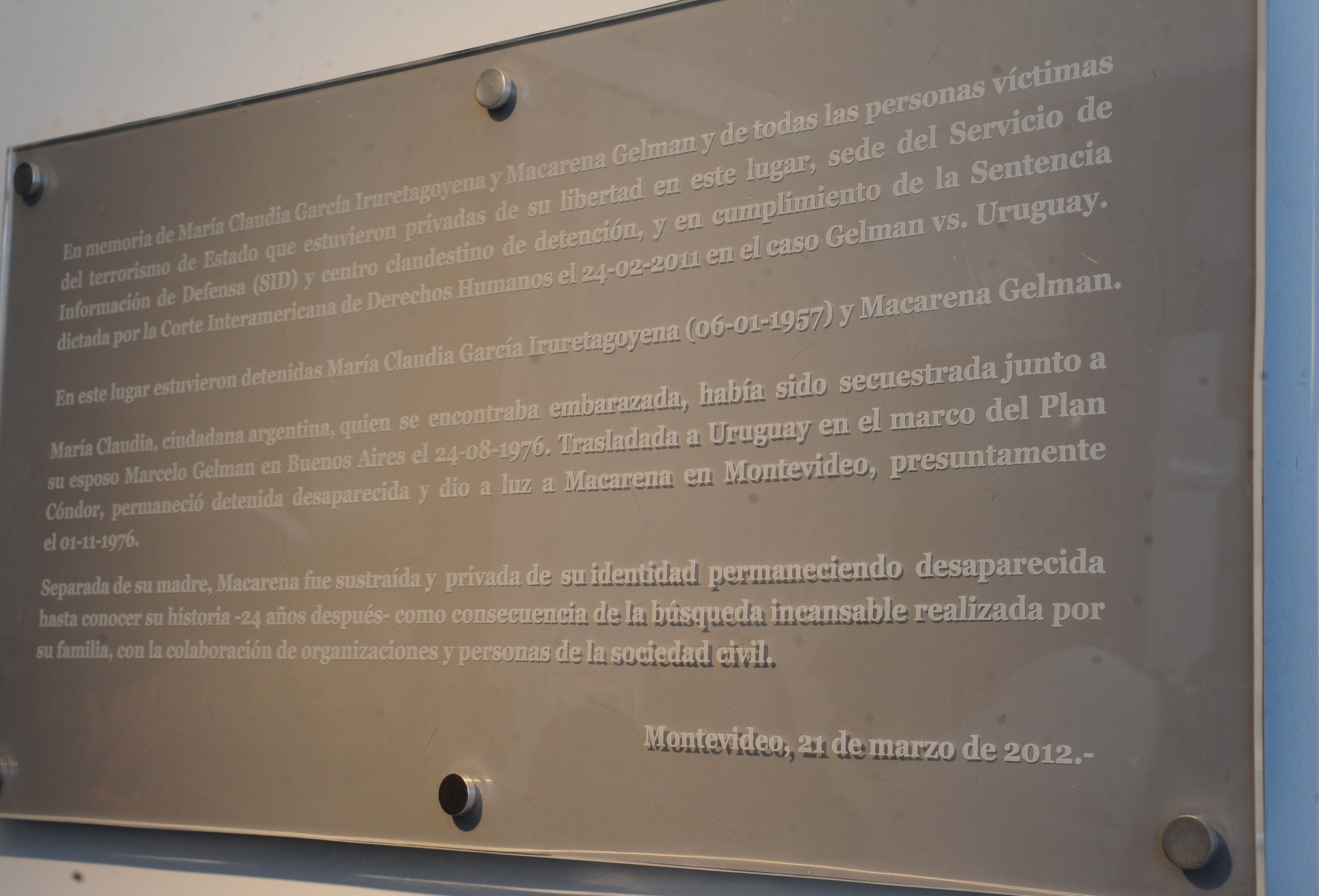 Inauguración sede de la Institución Nacional de Derechos Humanos y Defensoría del Pueblo