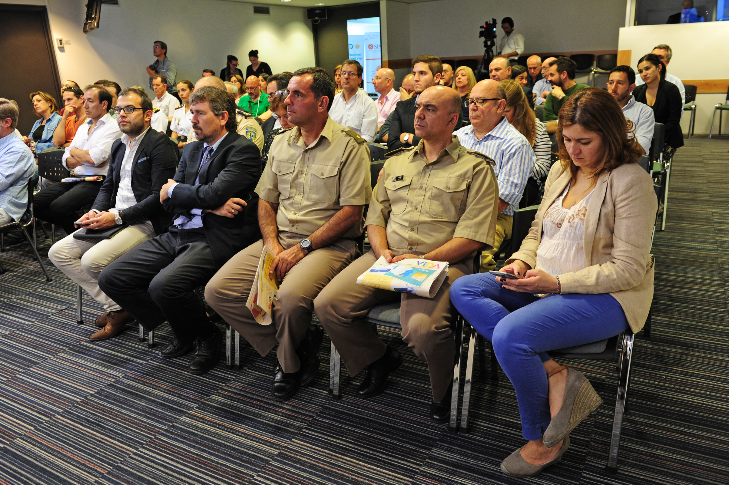 Asistentes a la conferencia