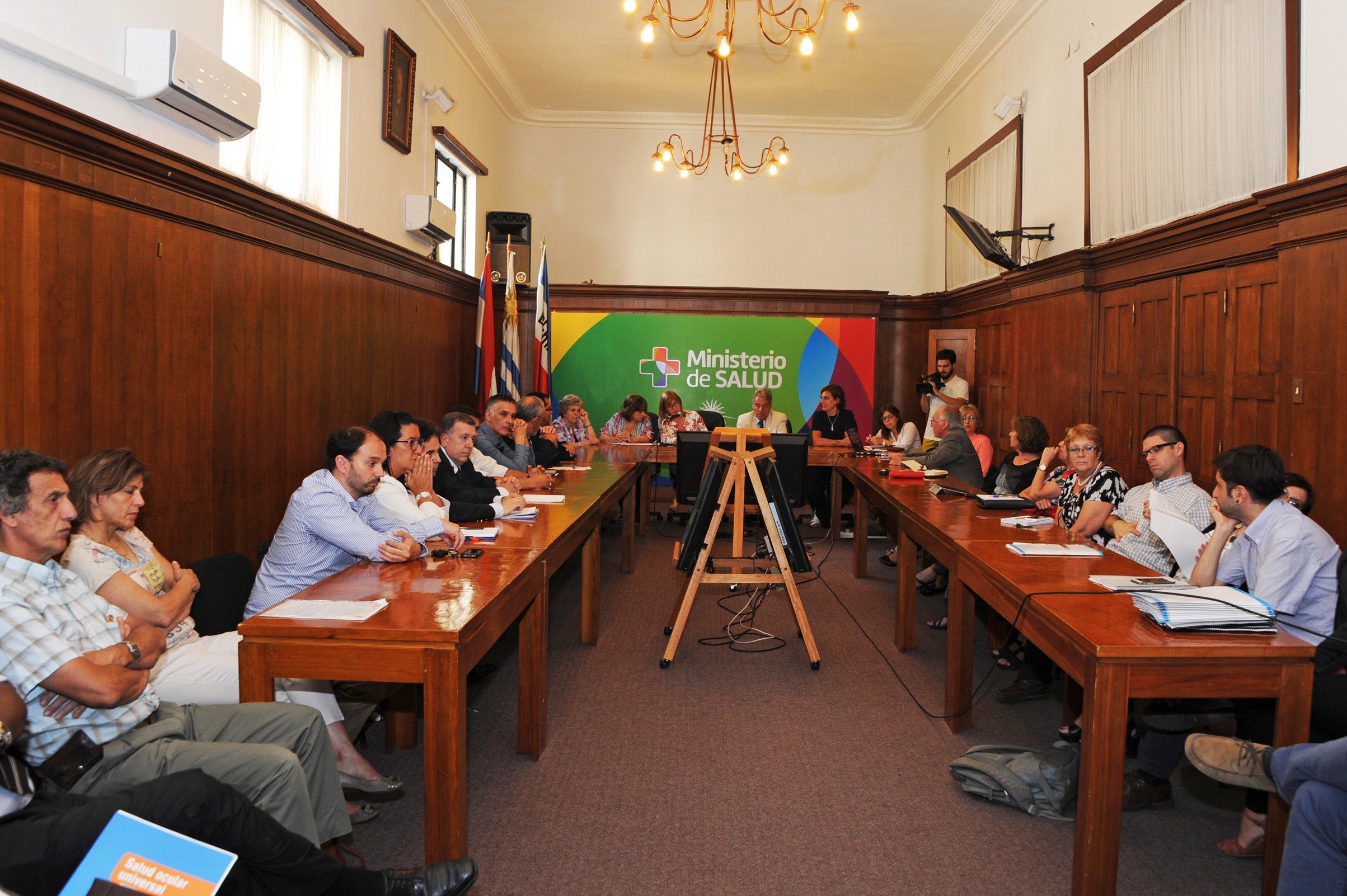 Conferencia de prensa de lanzamiento del Plan de Salud Ocular dirigido a niñas y niños