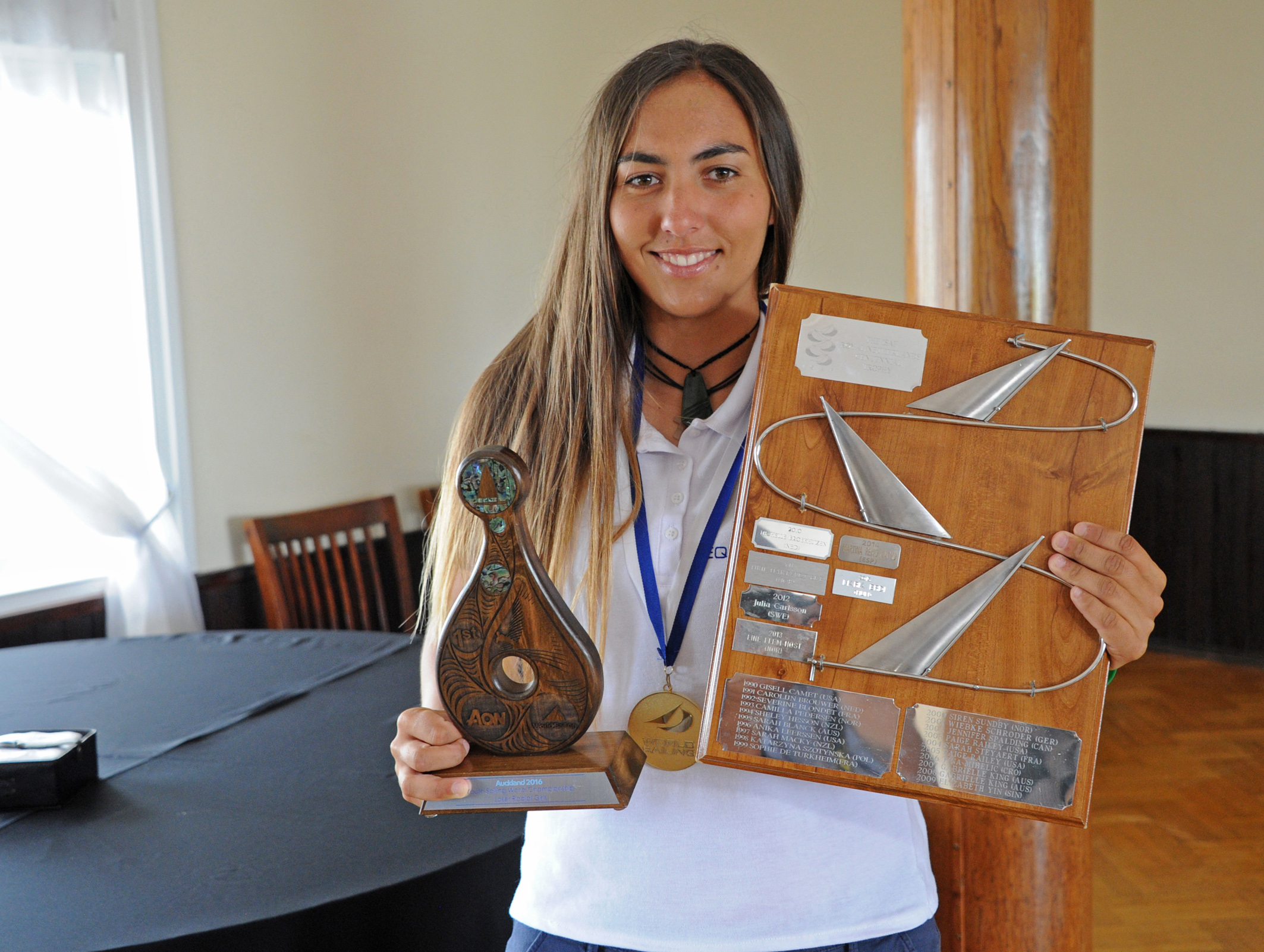 Dolores Moreira, Campeona Mundial Juvenil 2016 Clase Láser