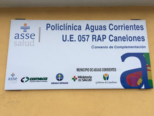 Nueva policlínica de Aguas Corrientes