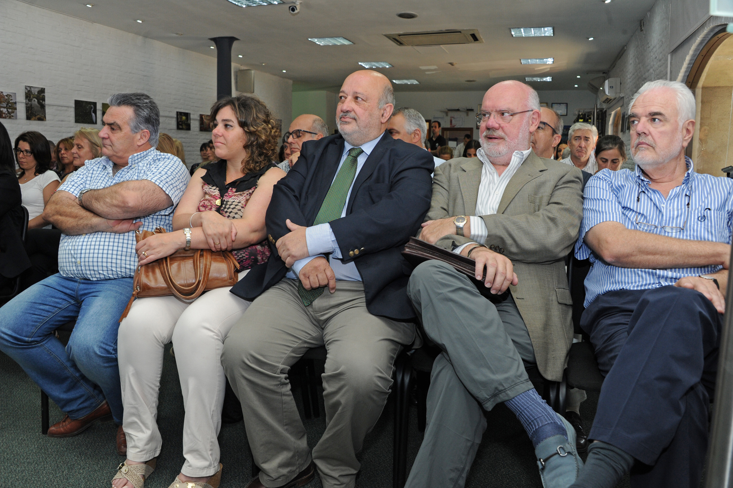 Asistentes a la conferencia