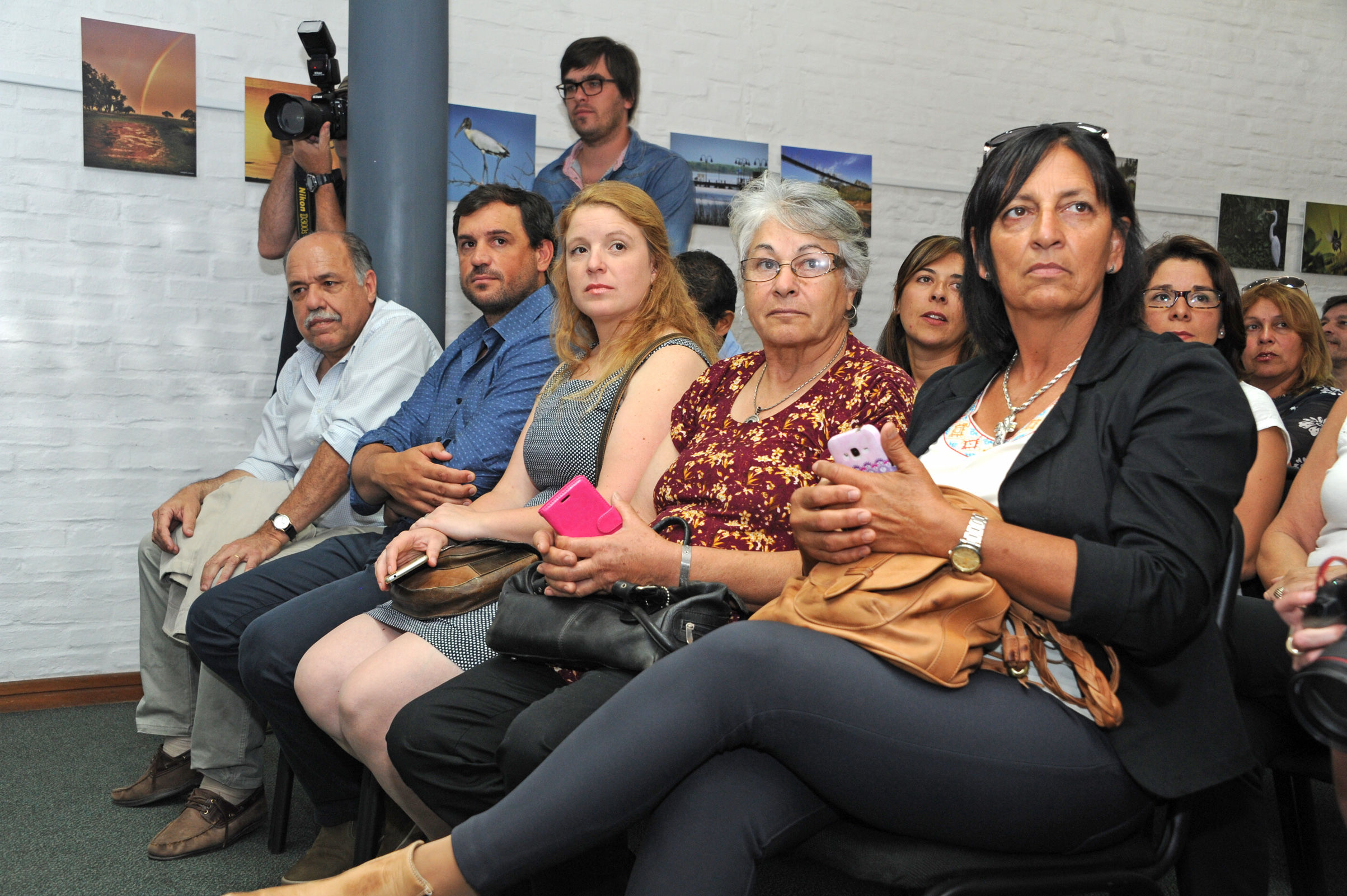 Asistentes a la conferencia