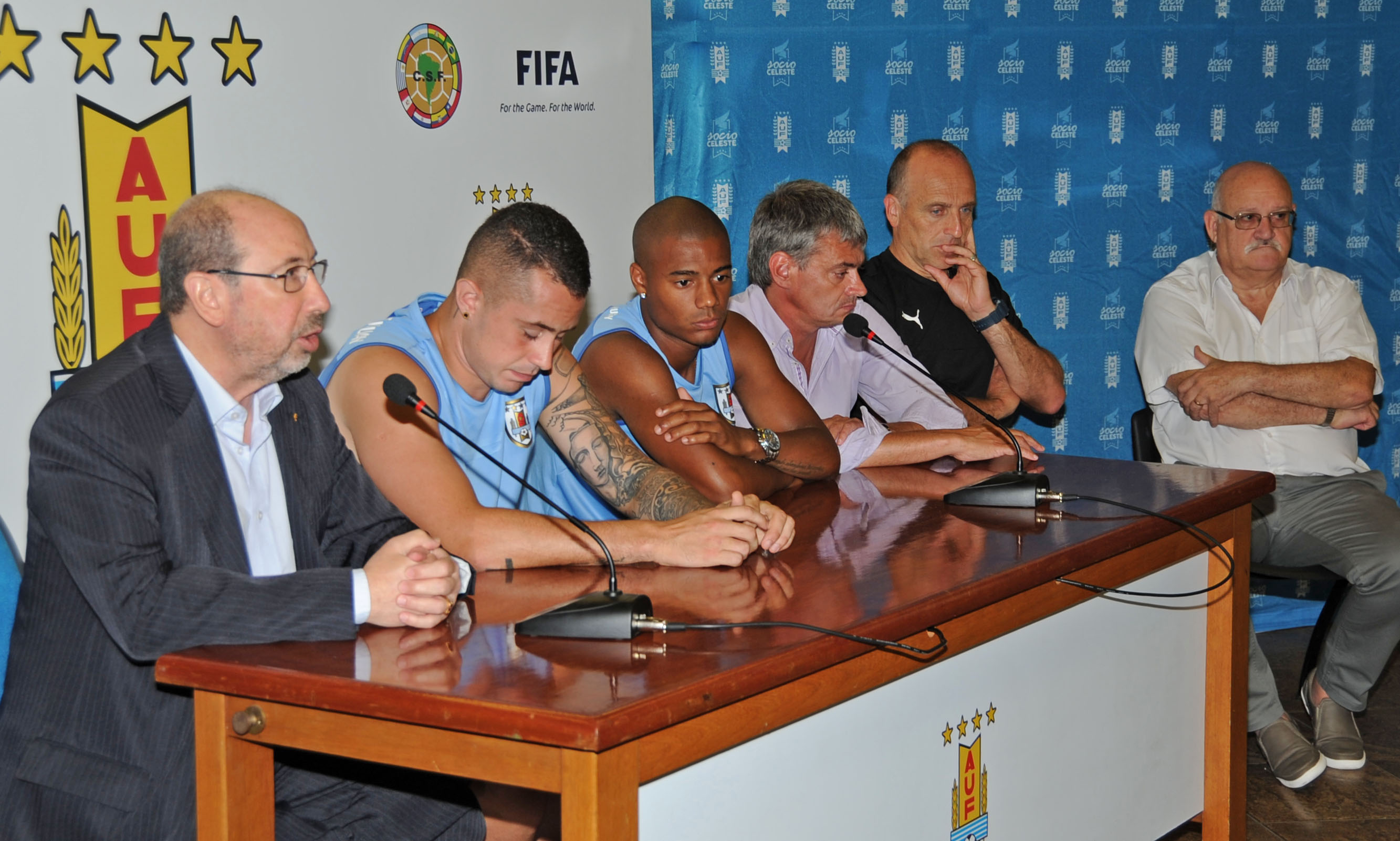 Subsecretario de la Secretaría Nacional del Deporte, Alfredo Etchandy hace uso de la palabra