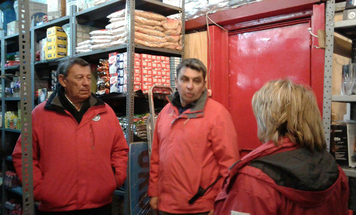 Visita al almacén