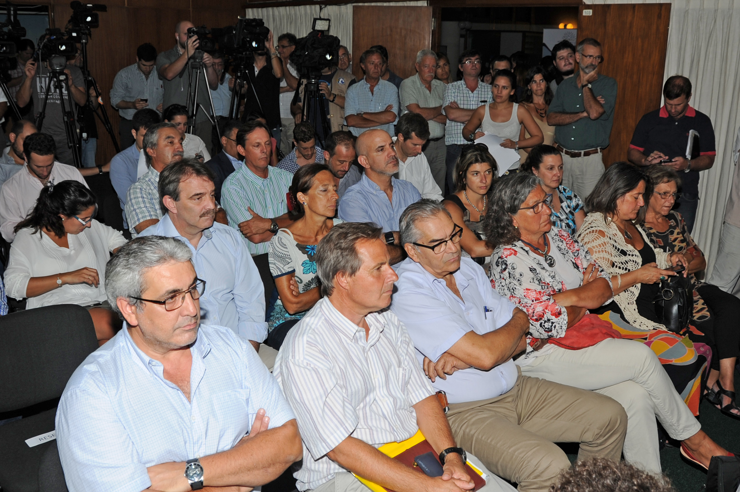 Asistentes a la conferencia