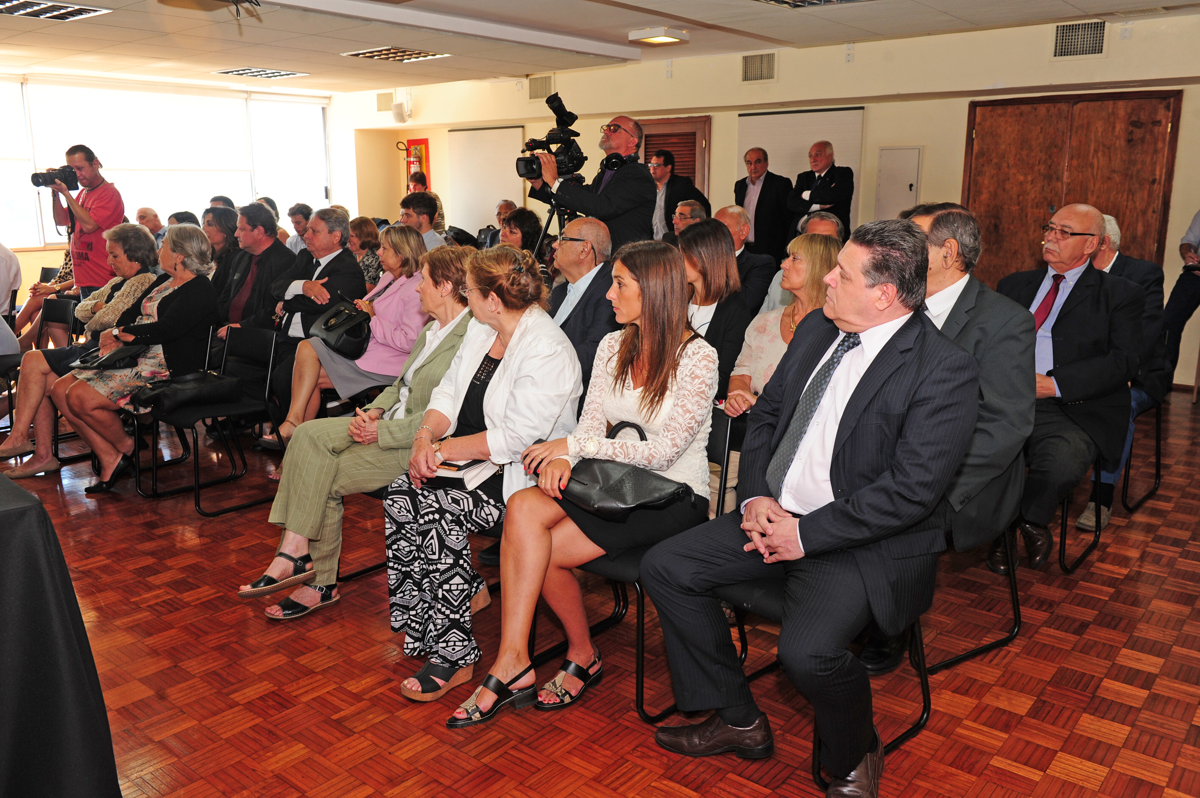 Asistentes al acto