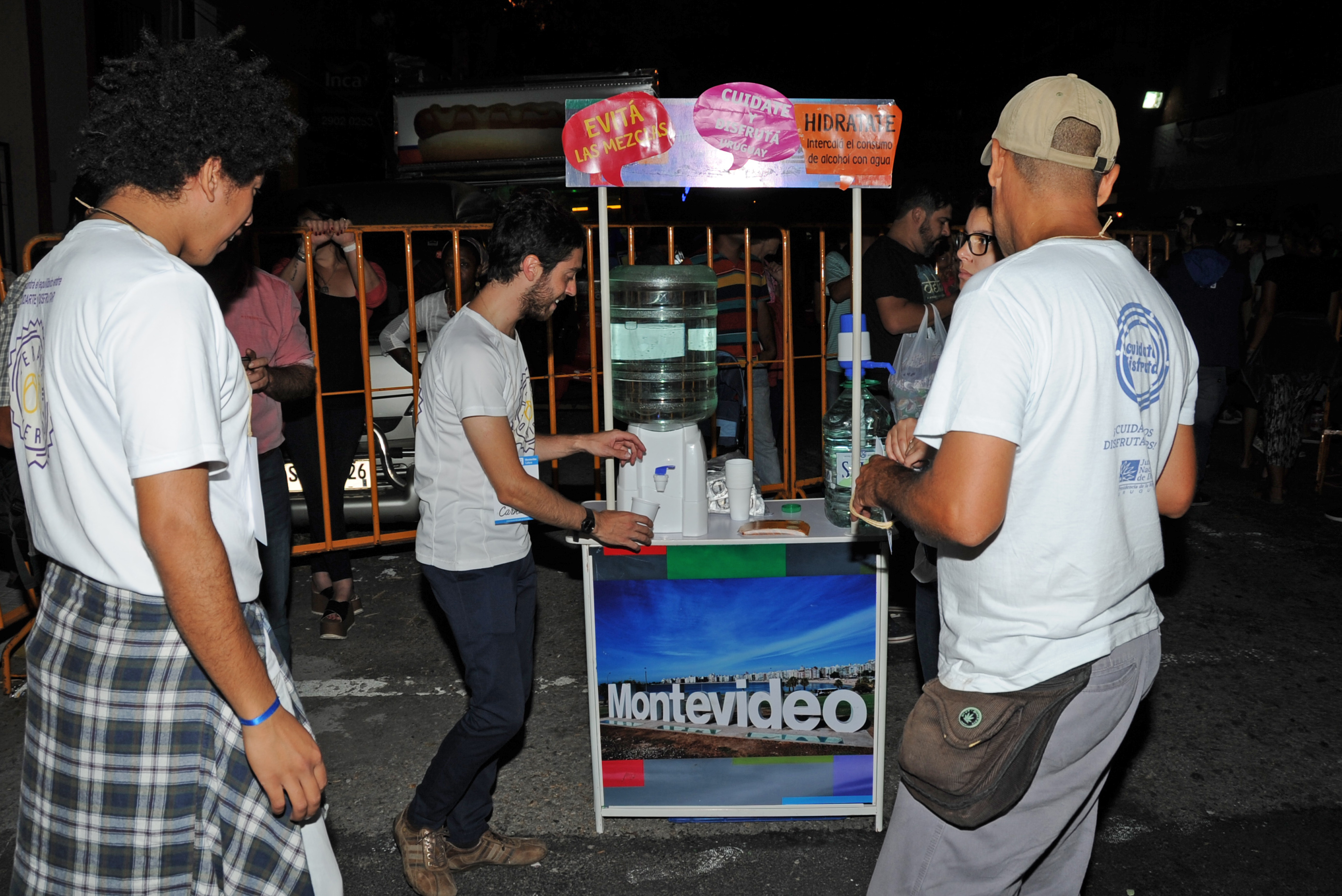 Puesto de hidratación