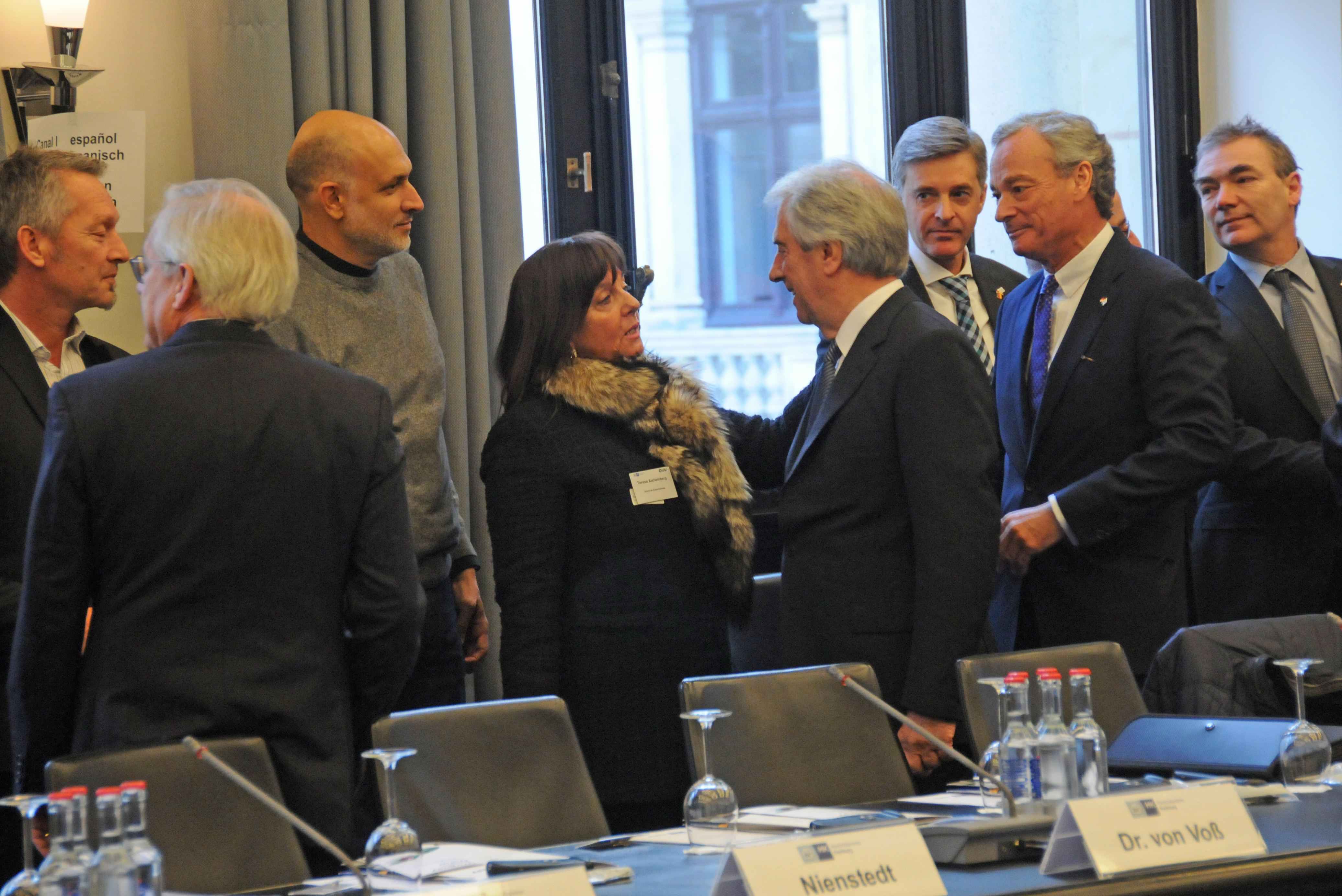 Presidente Tabaré Vázquez en la Cámara de Comercio de Hamburgo