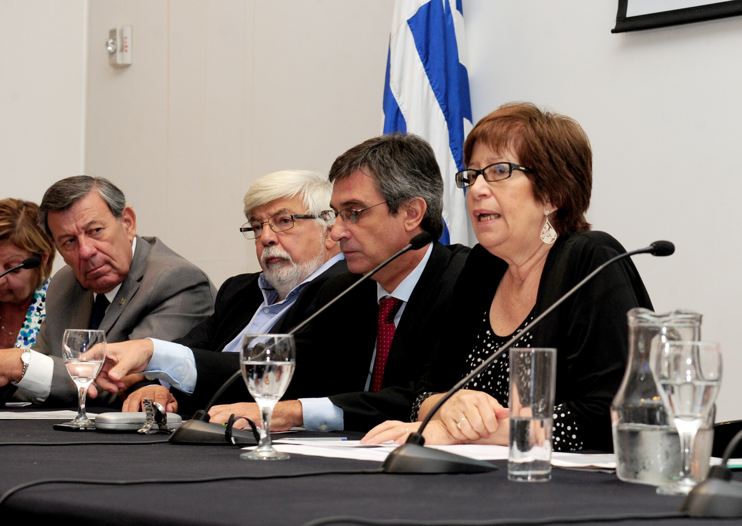 Ministra de Desarrollo Social, Marina Arismendi se dirige a los presentes