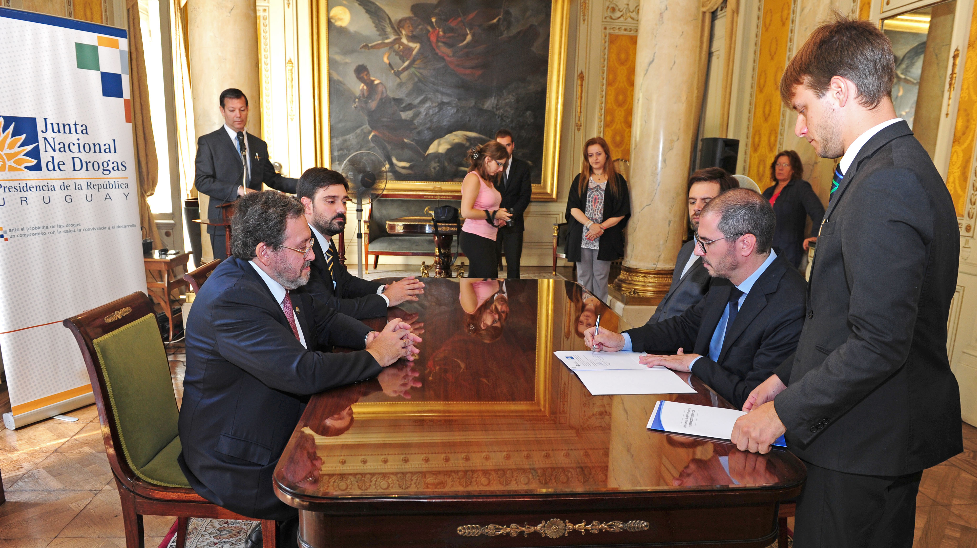 Prosecretario de la Presidencia y Presidente de la Junta Nacional de Drogas (JMD), Juan Andrés Roballo