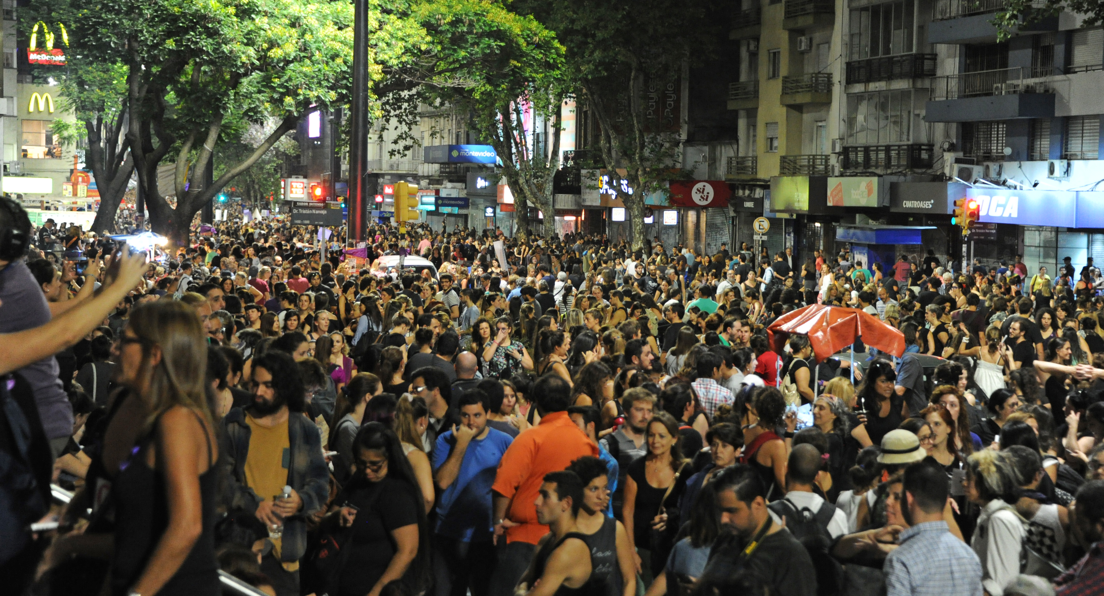 Marcha contra la violencia de género