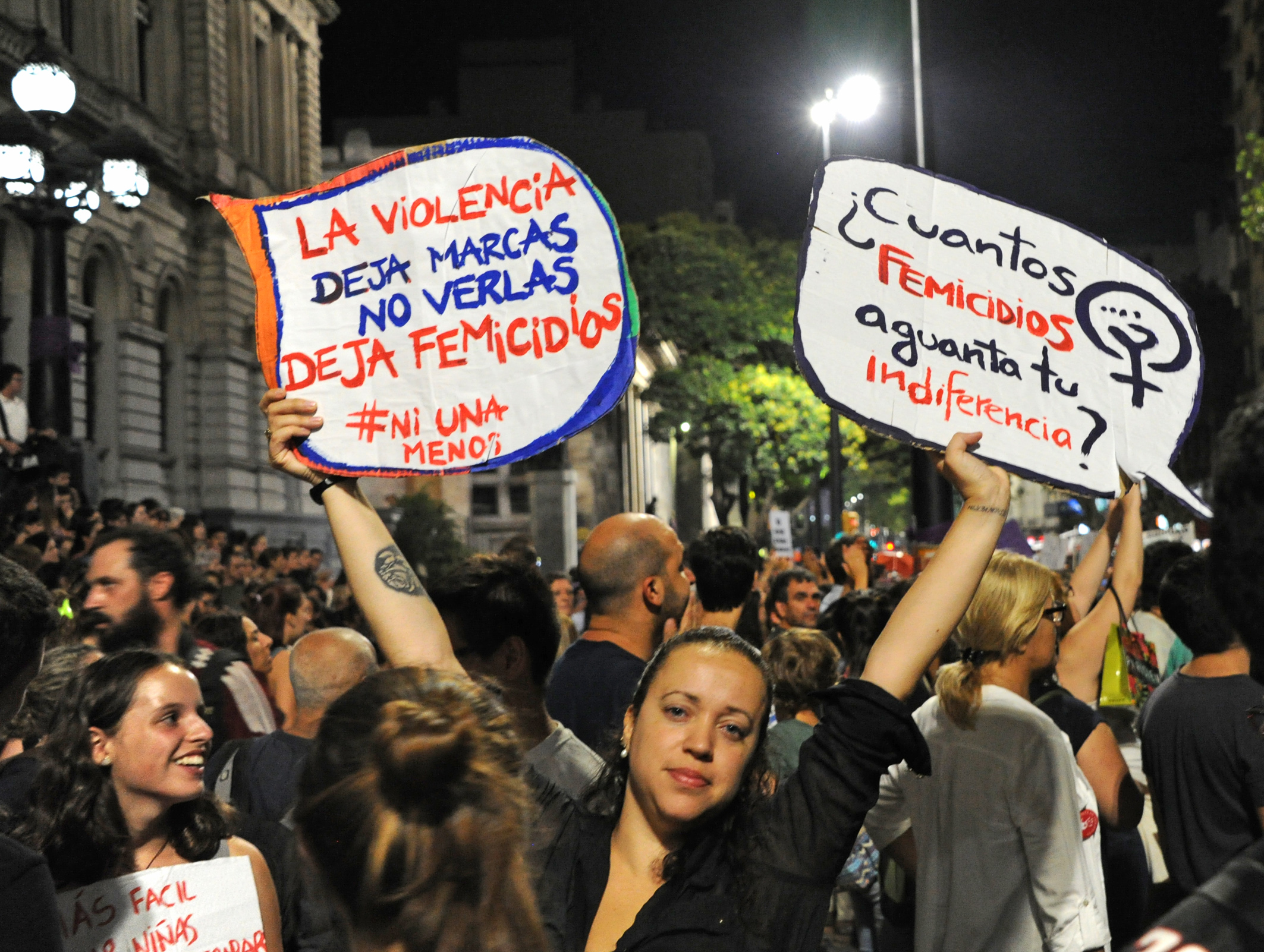 Marcha contra la violencia de género
