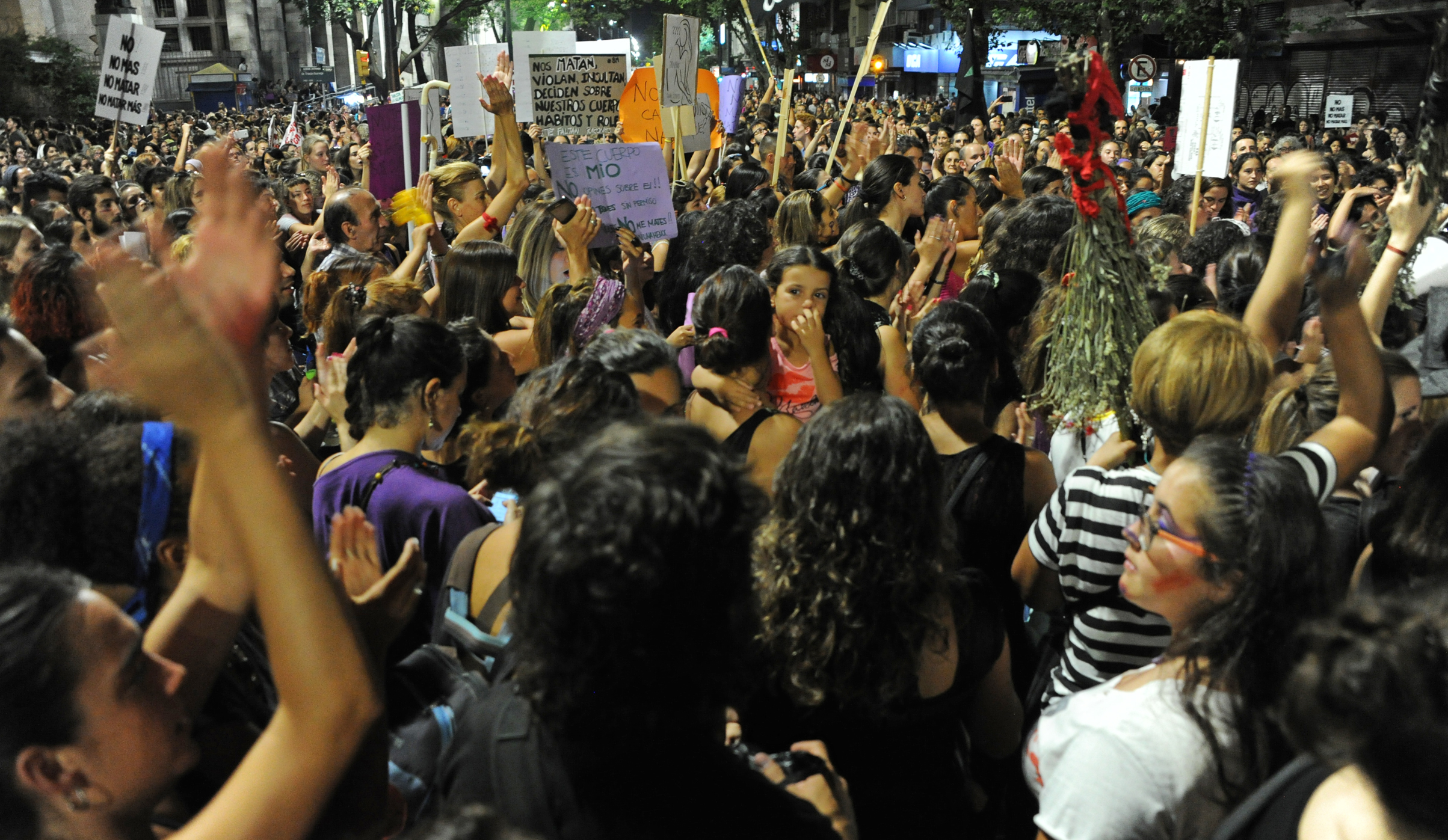 Marcha contra la violencia de género