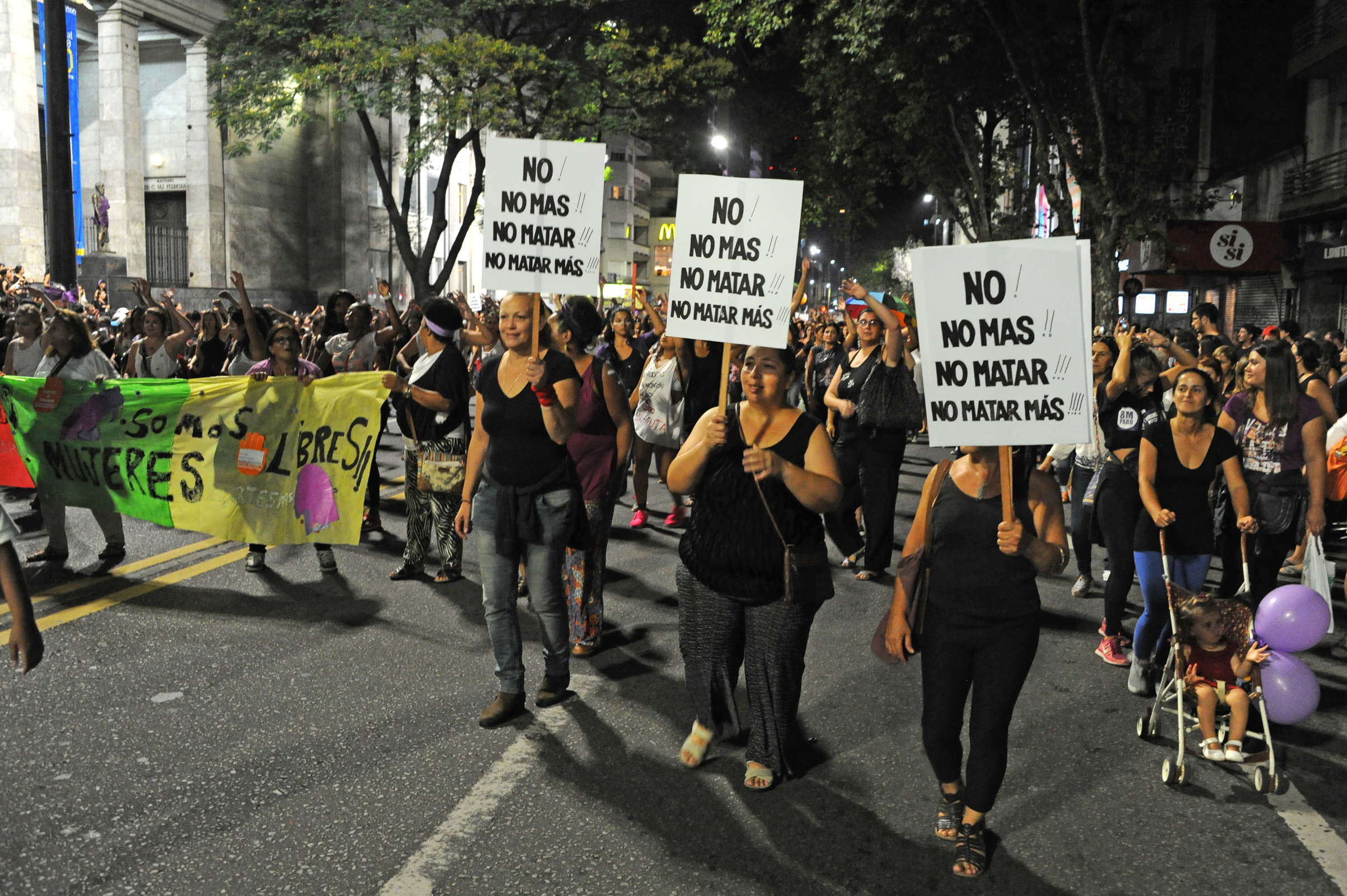 Marcha contra la violencia de género