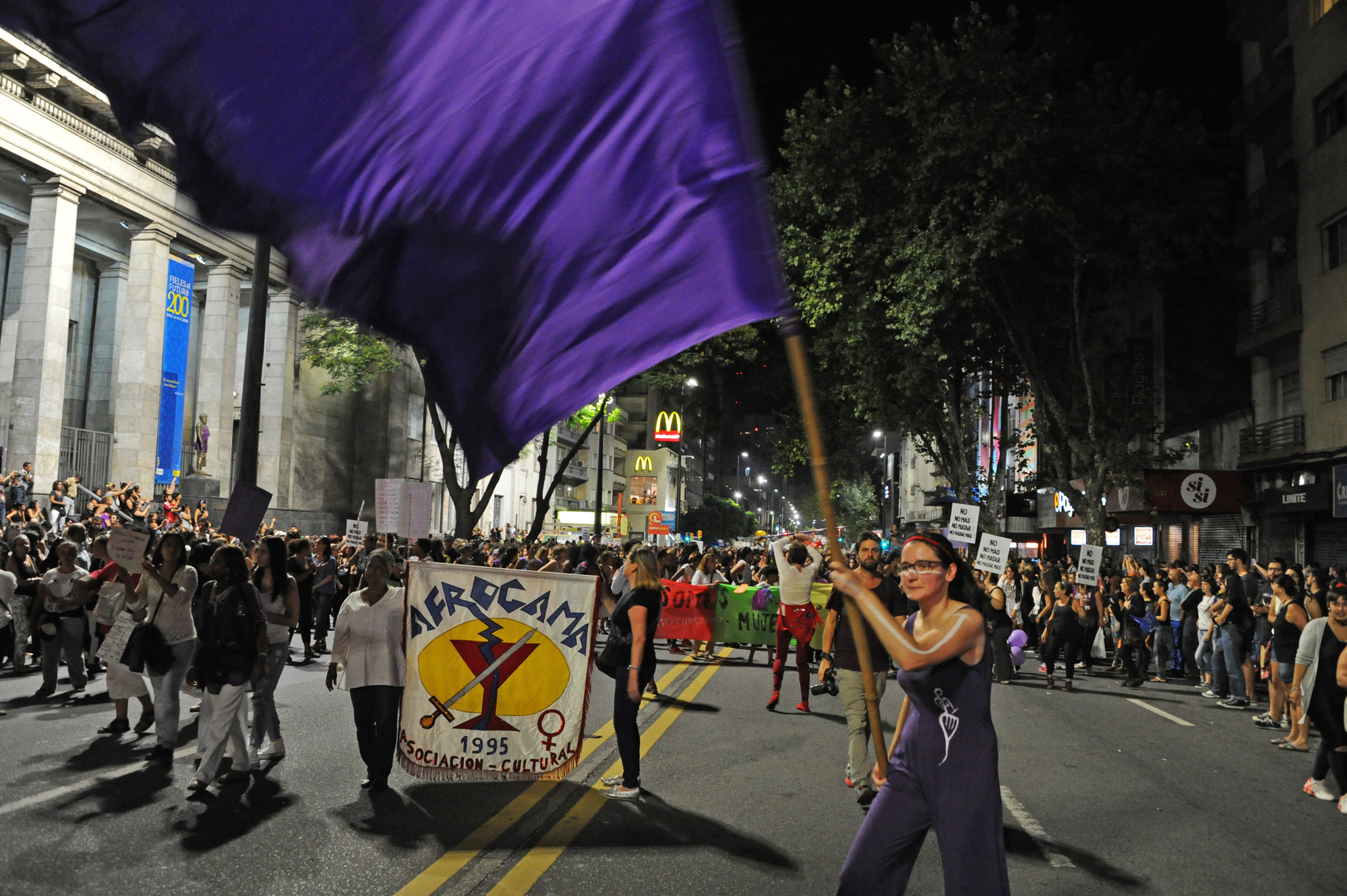 Marcha contra la violencia de género