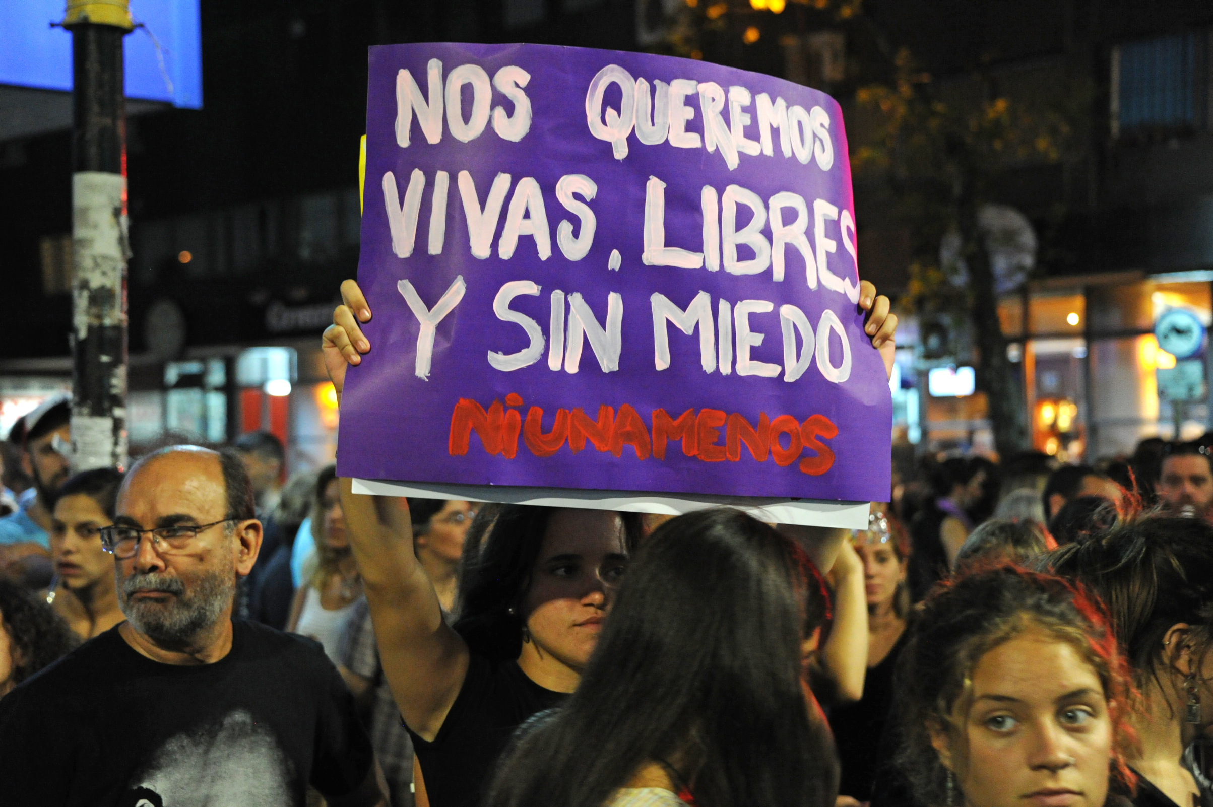 Marcha contra la violencia de género
