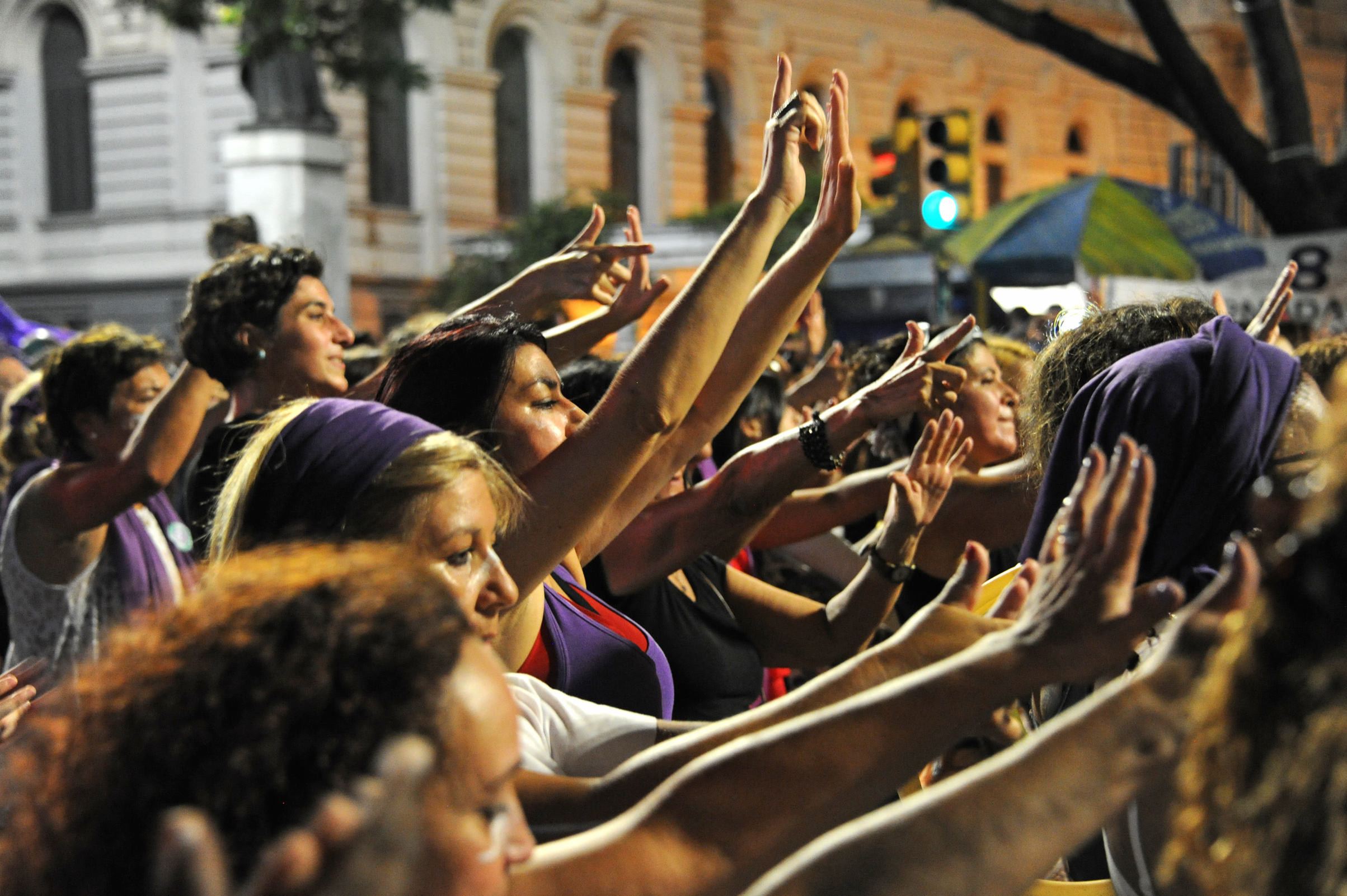 Marcha contra la violencia de género