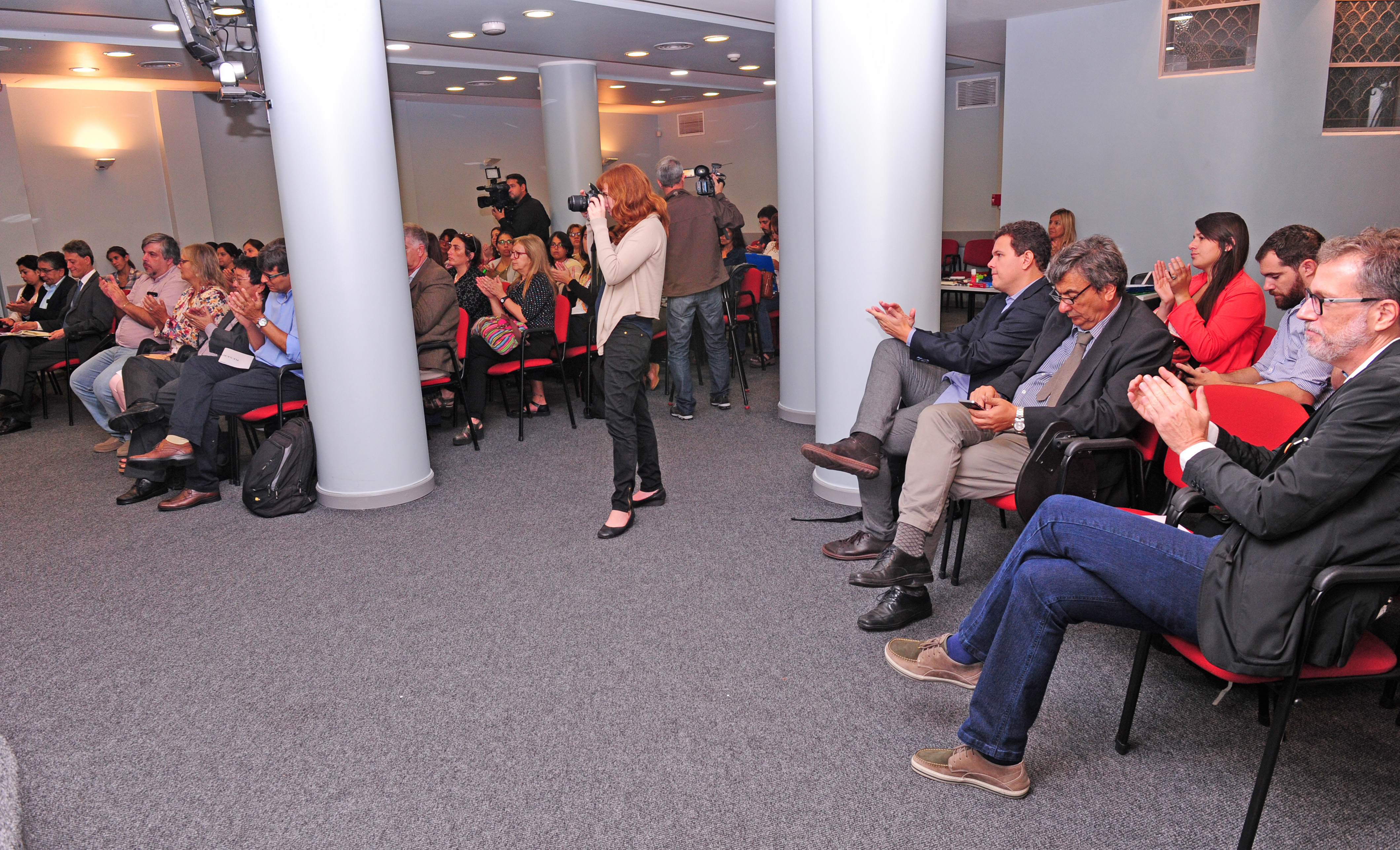 Asistentes a la conferencia