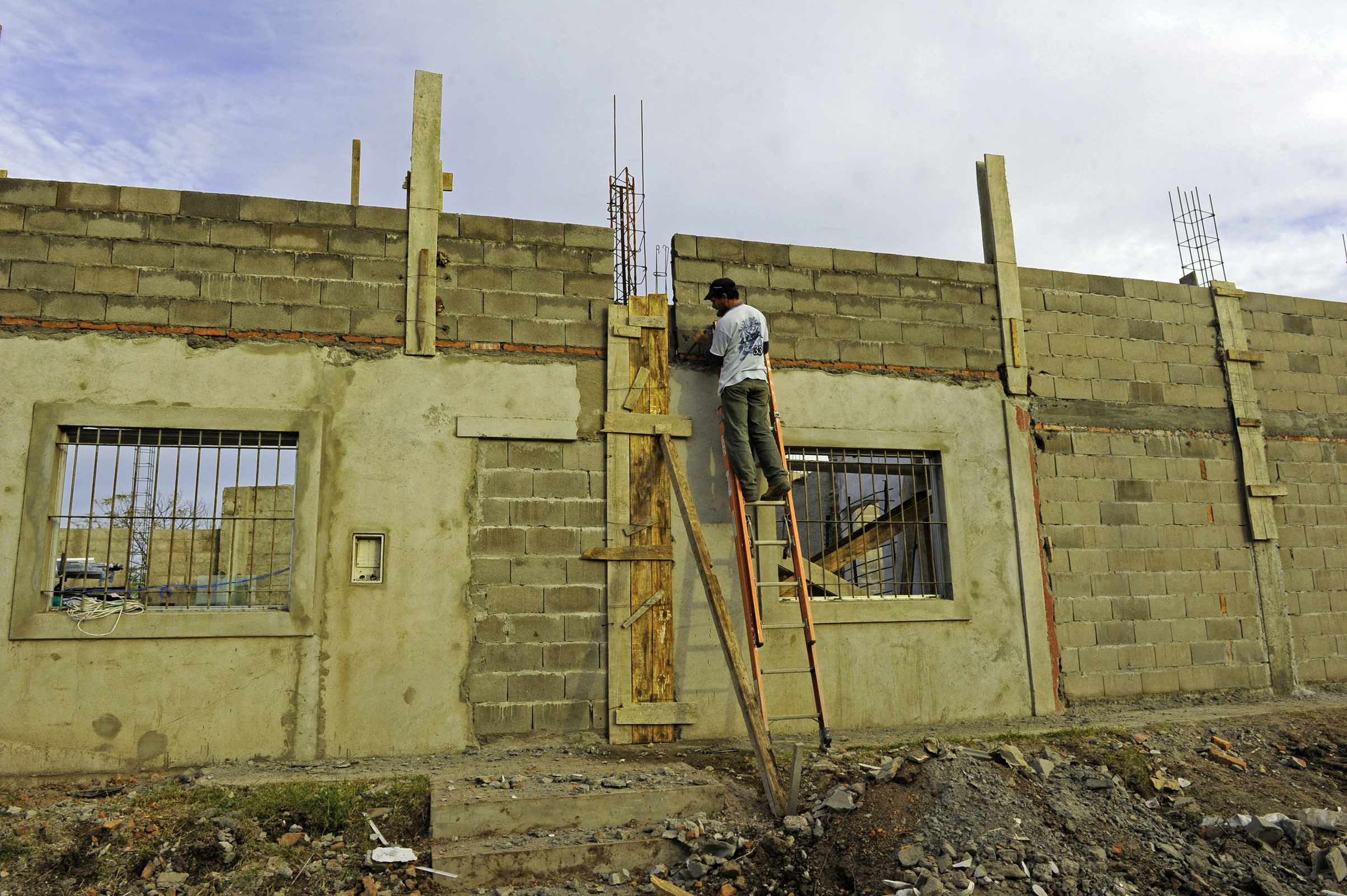 Vivienda afectada por el tornado en 2016