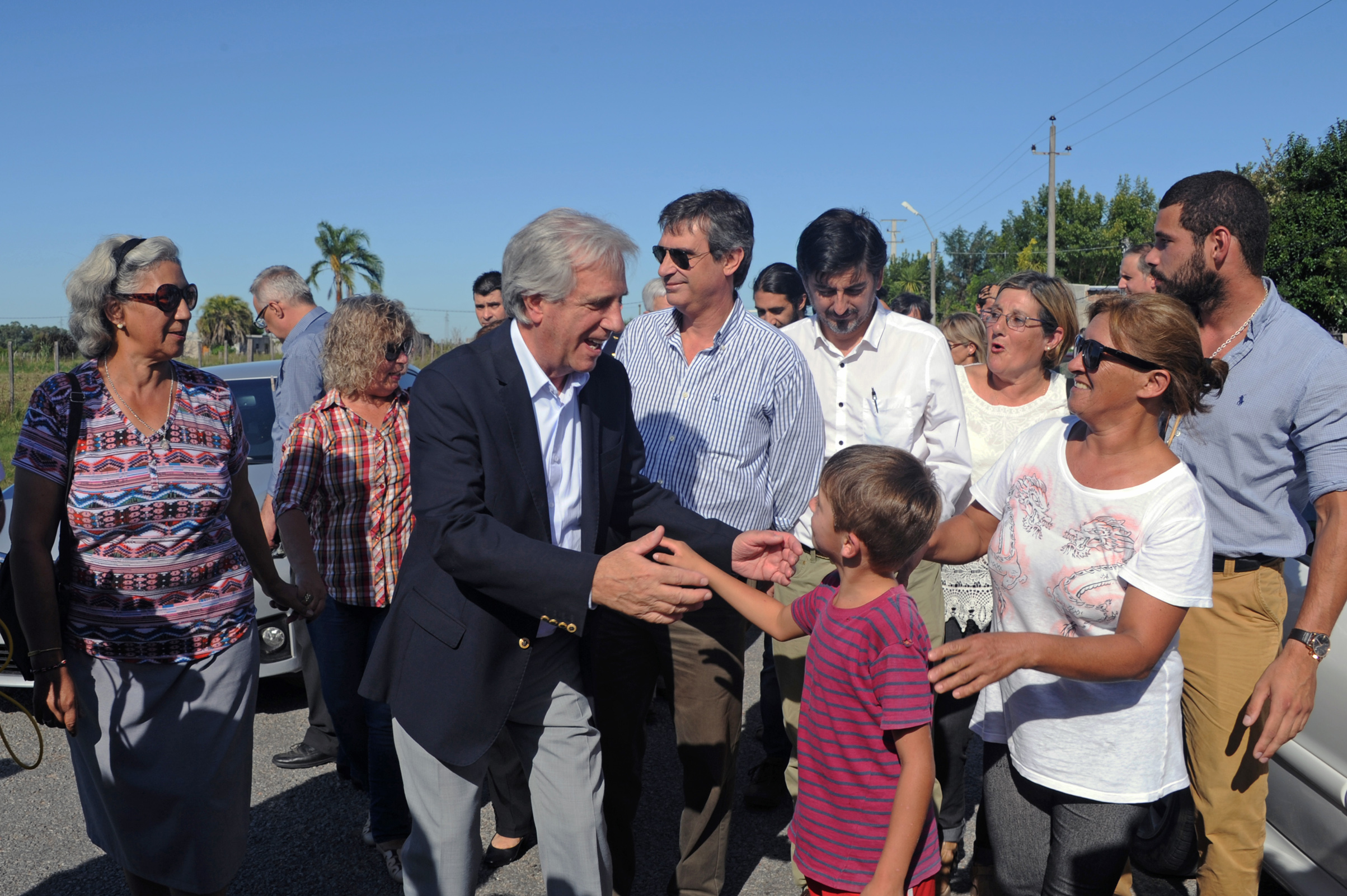 Presidente Vázquez en Dolores