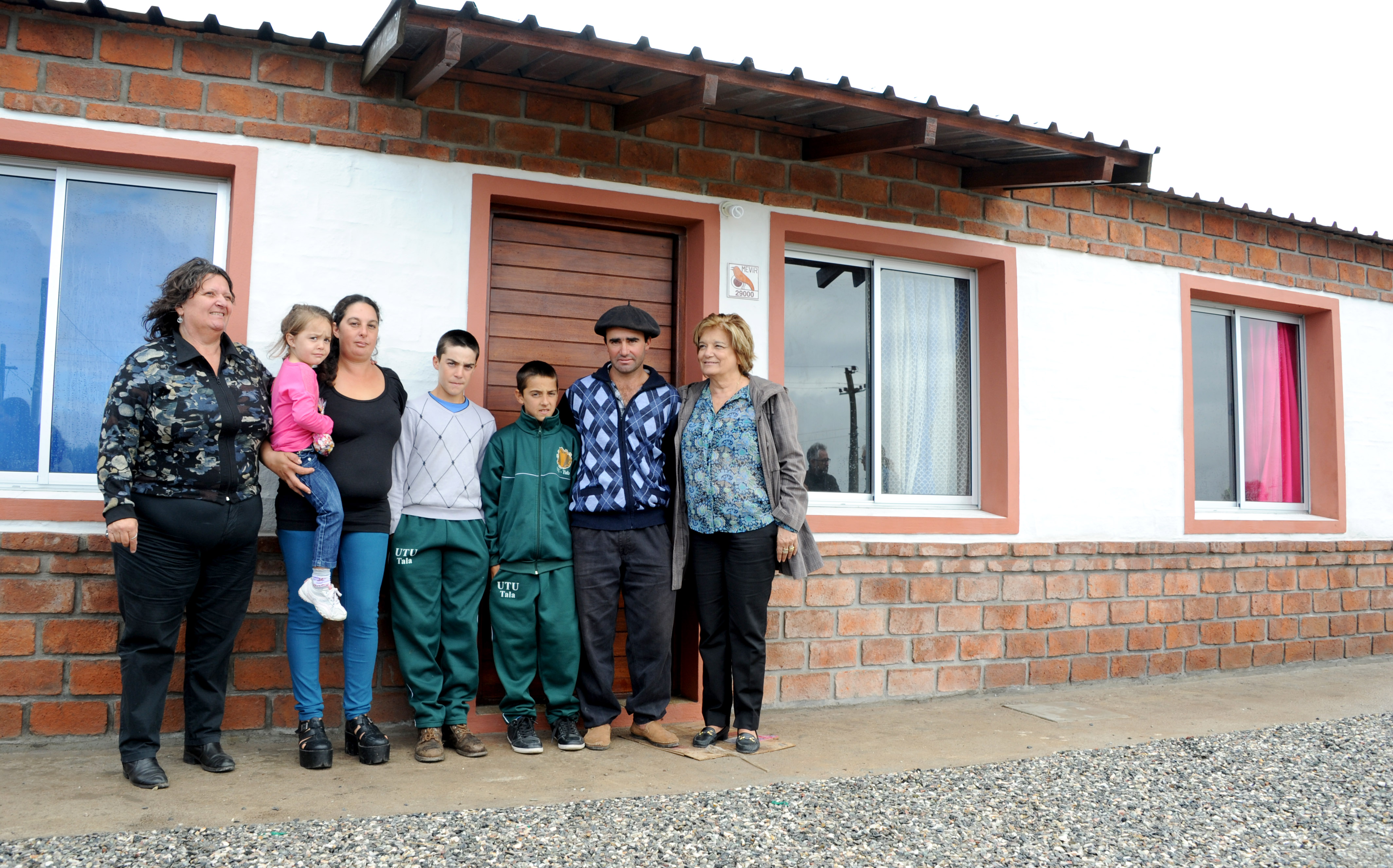 Vivienda número 29.000 de Mevir