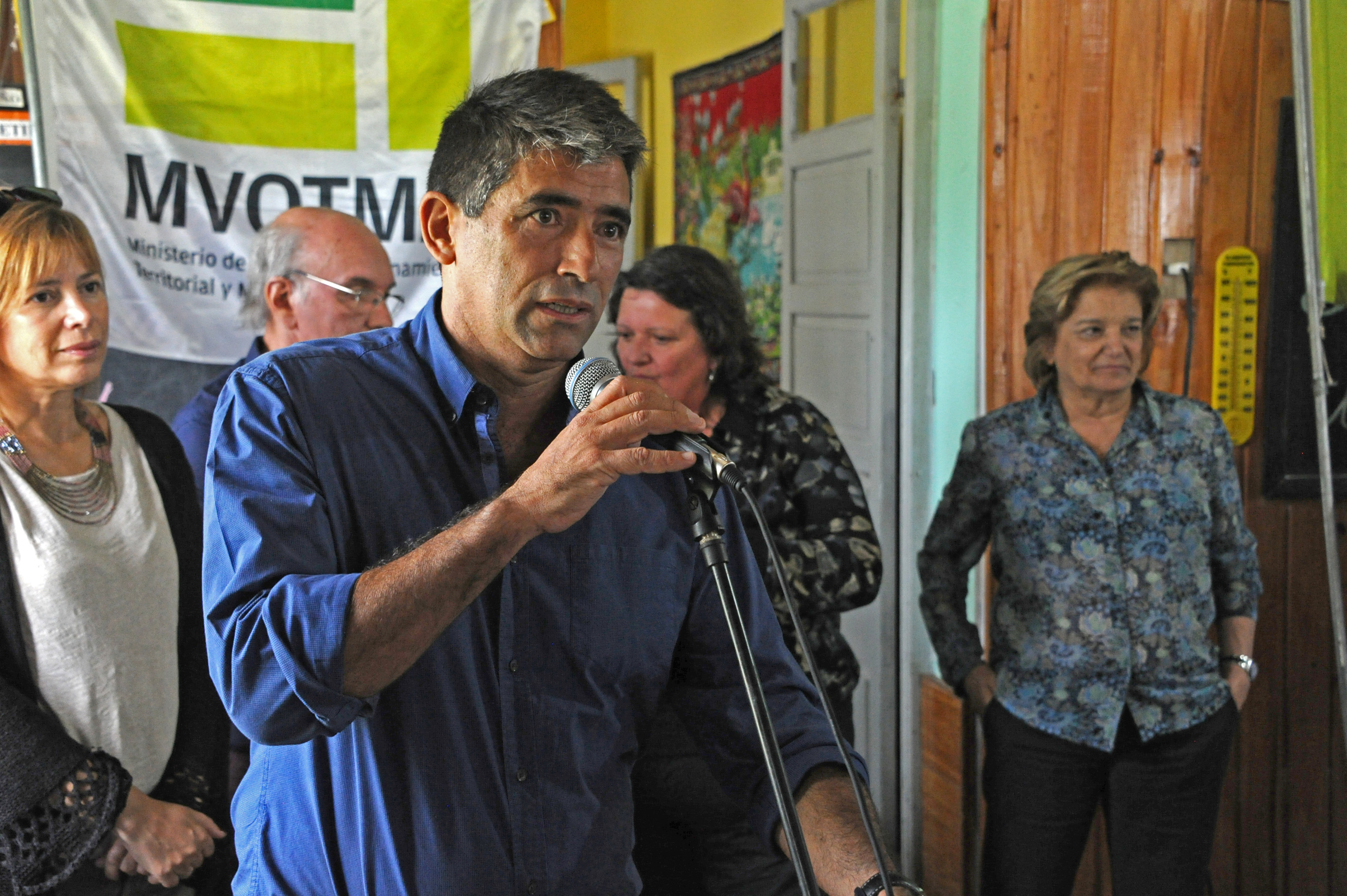 Vicepresidente Raúl Sendic, dirigiéndose a los presentes